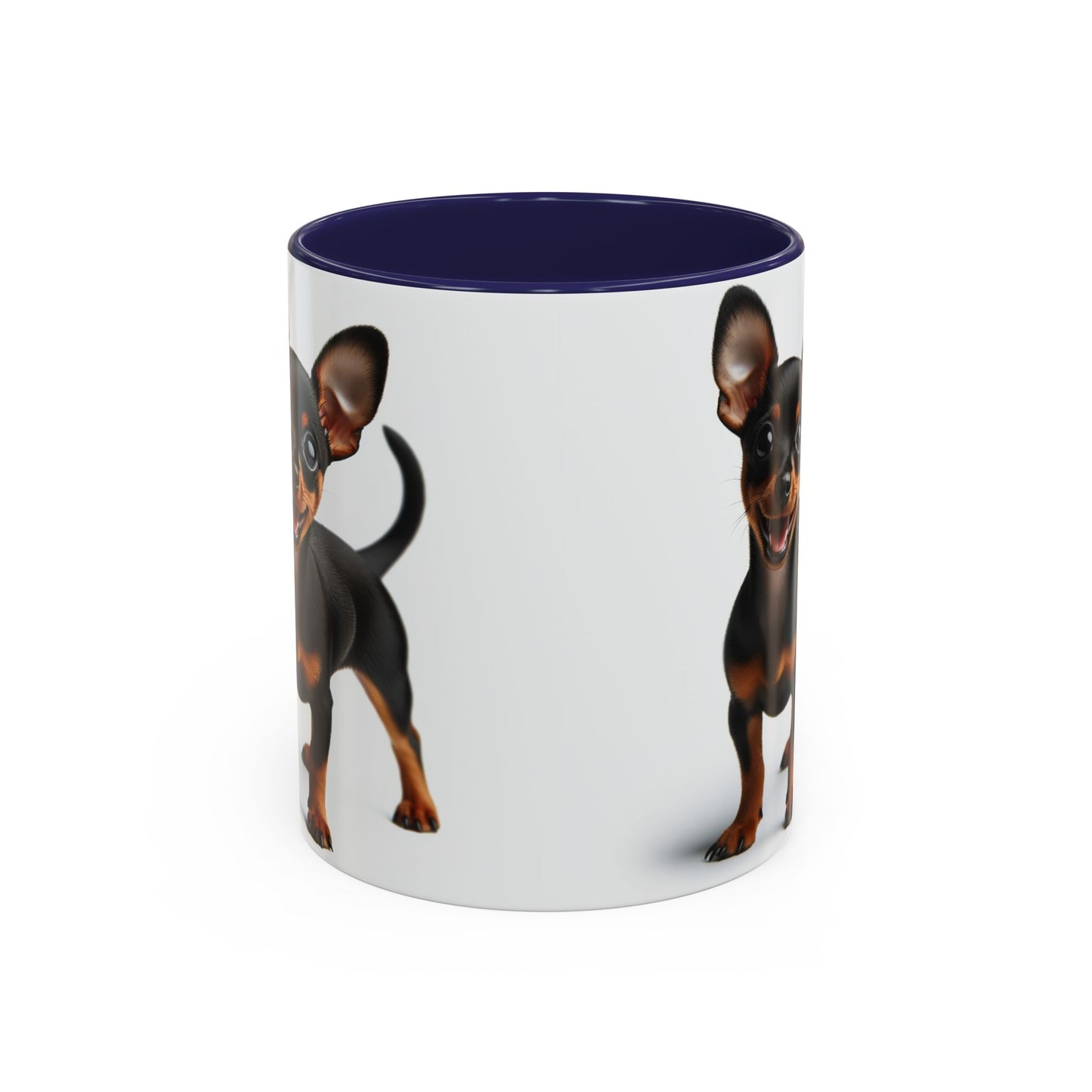 Miniature Pinscher Accent Coffee Mug - Perfect Gift for Dog Lovers