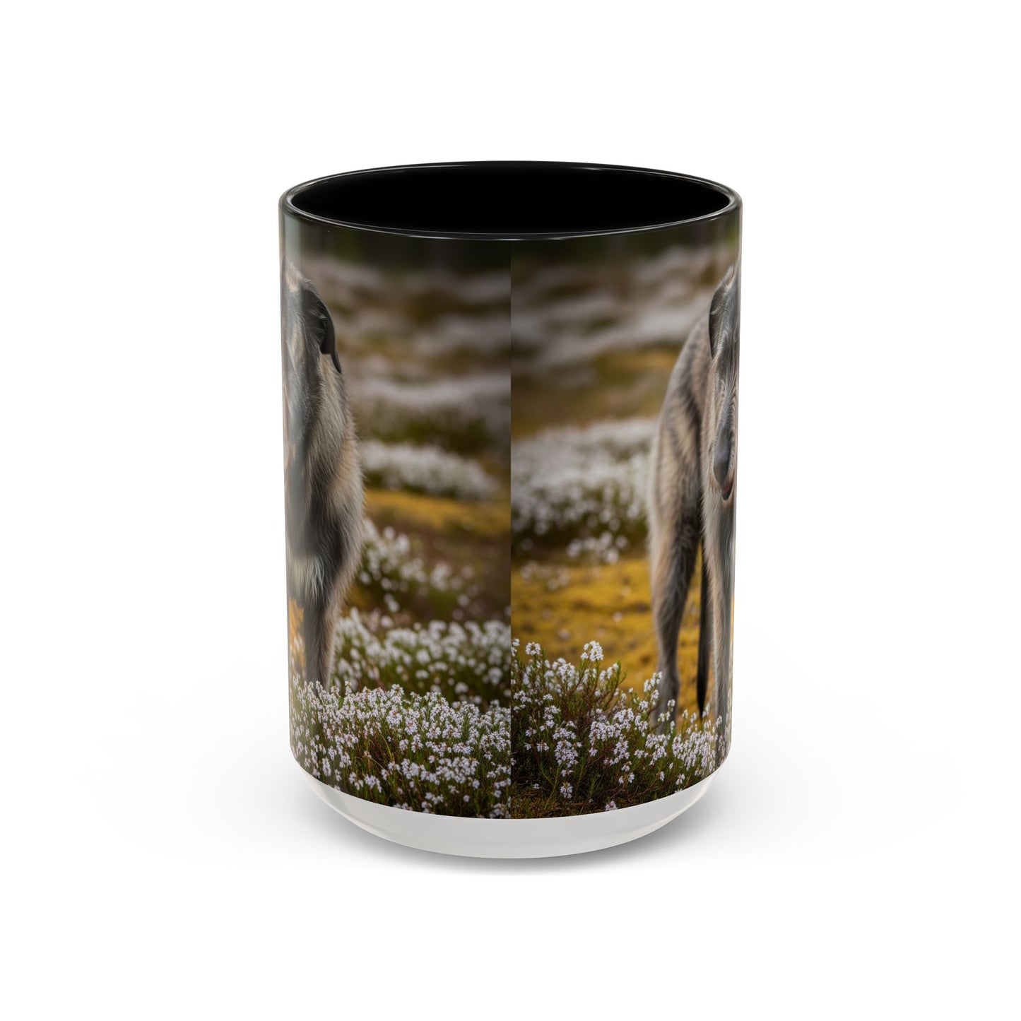 Irish Wolfhound Accent Coffee Mug - Perfect Gift for Dog Lovers