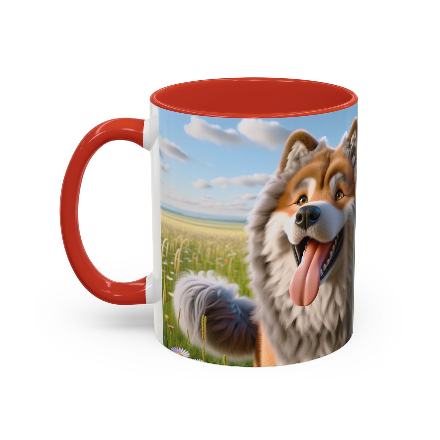 Hokkaido Accent Coffee Mug - Perfect Gift for Dog Lovers