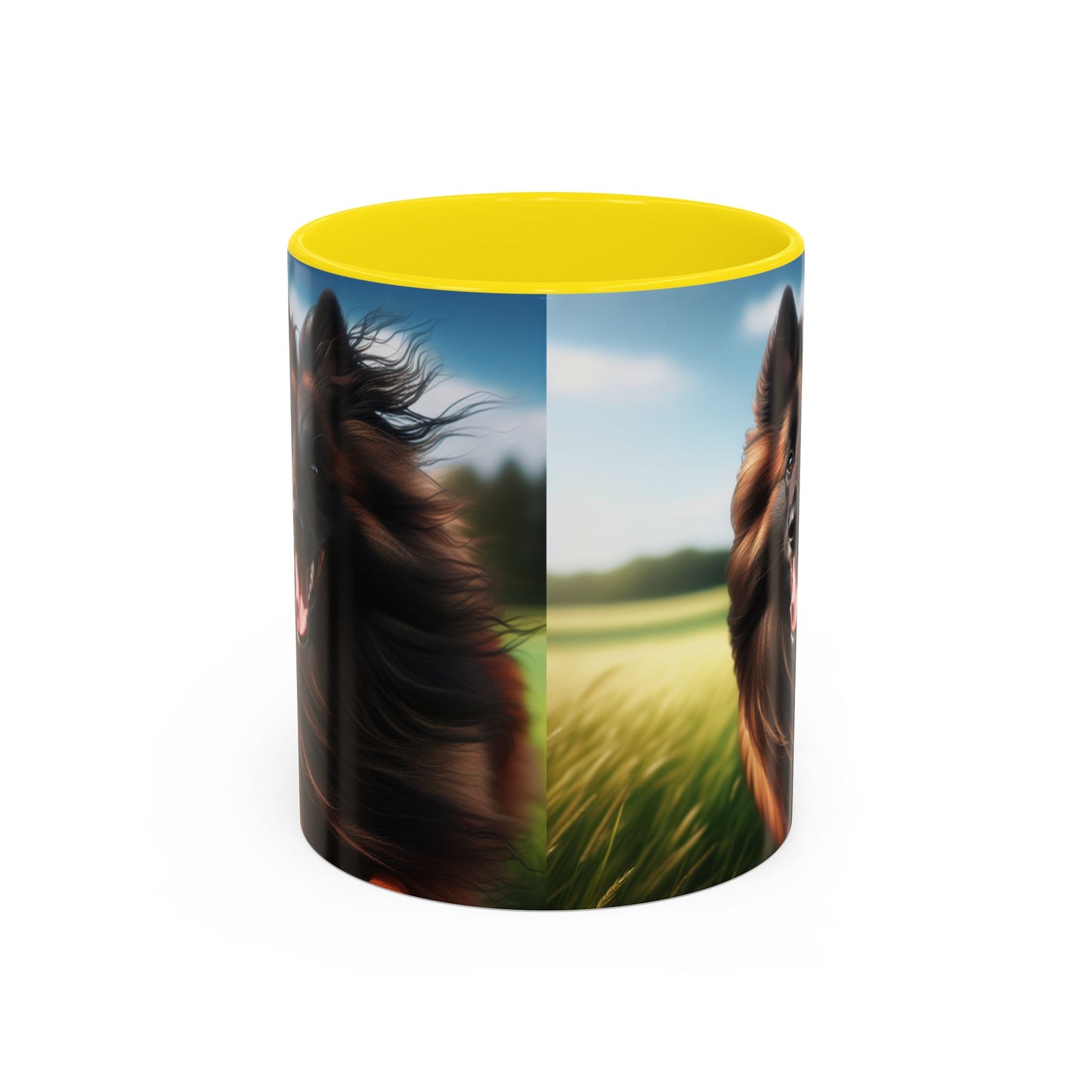 Belgian Shepherd Dog Tervuren Accent Coffee Mug - Perfect Gift for Dog Lovers