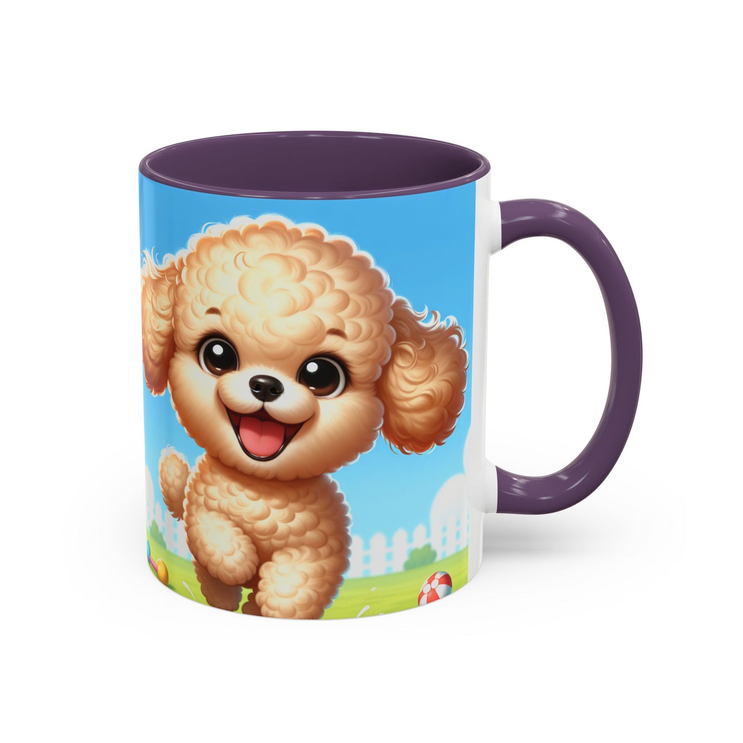 Miniature Poodle Accent Coffee Mug - Perfect Gift for Dog Lovers