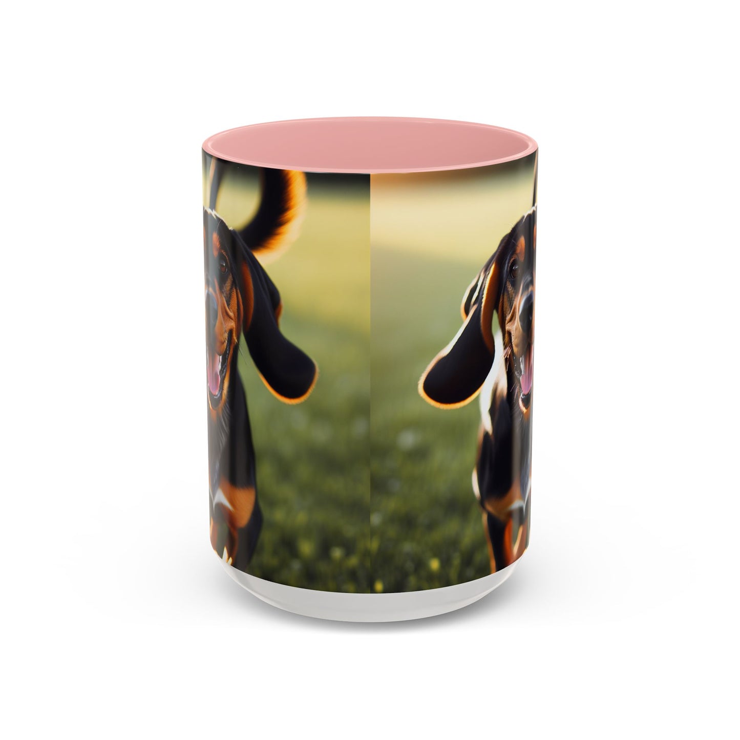Black and Tan Coonhound Accent Coffee Mug - Perfect Gift for Dog Lovers