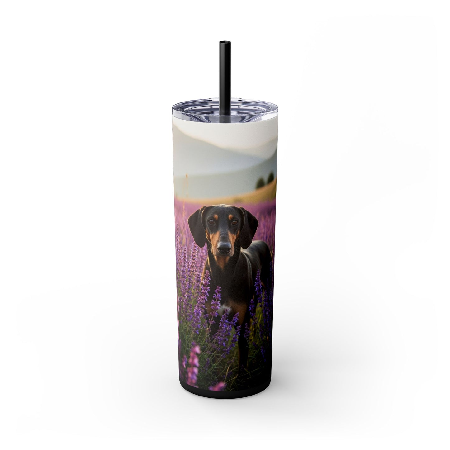 Transylvanian Hound Tumbler with Straw, 20oz