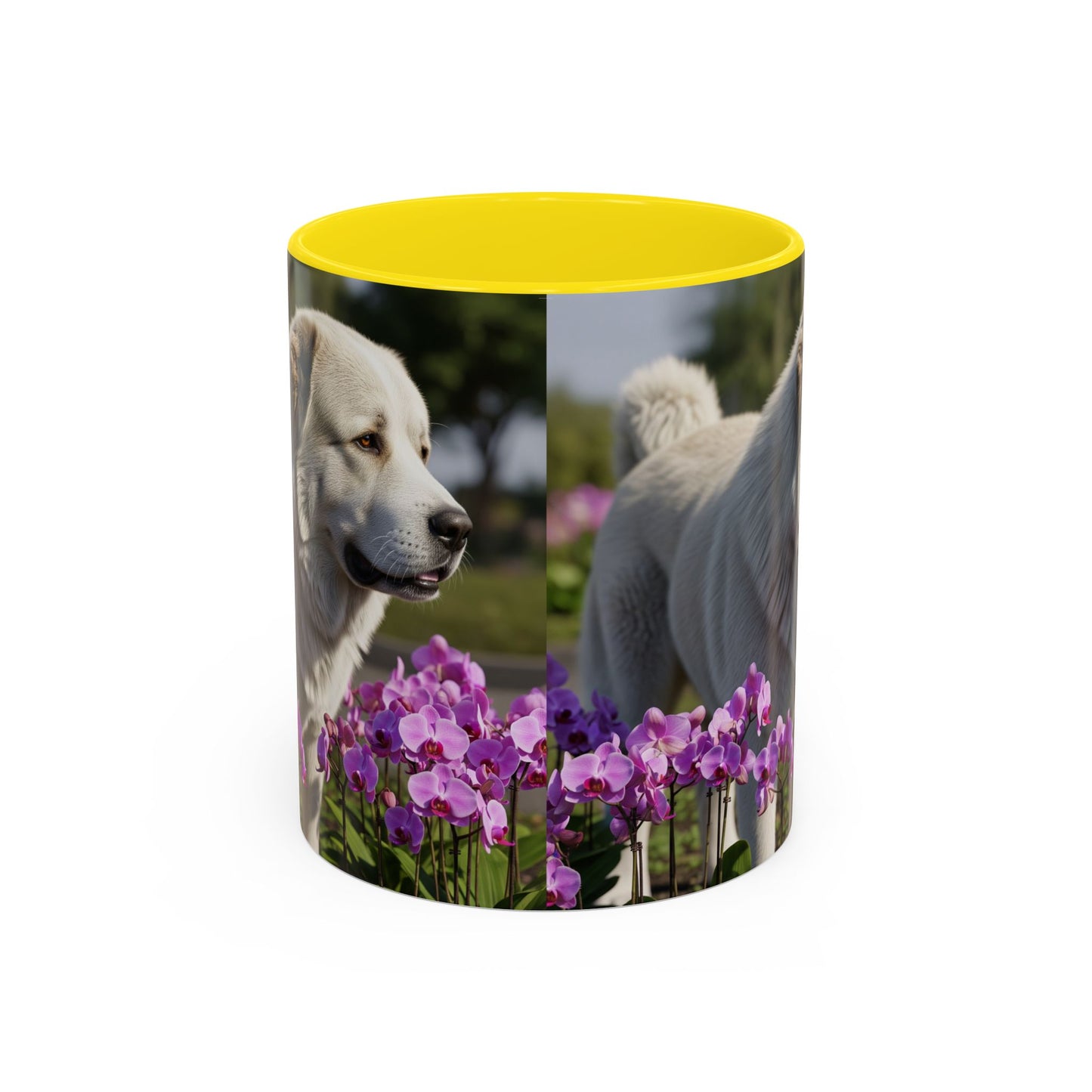 Caucasian Shepherd Dog Accent Coffee Mug - Perfect Gift for Dog Lovers