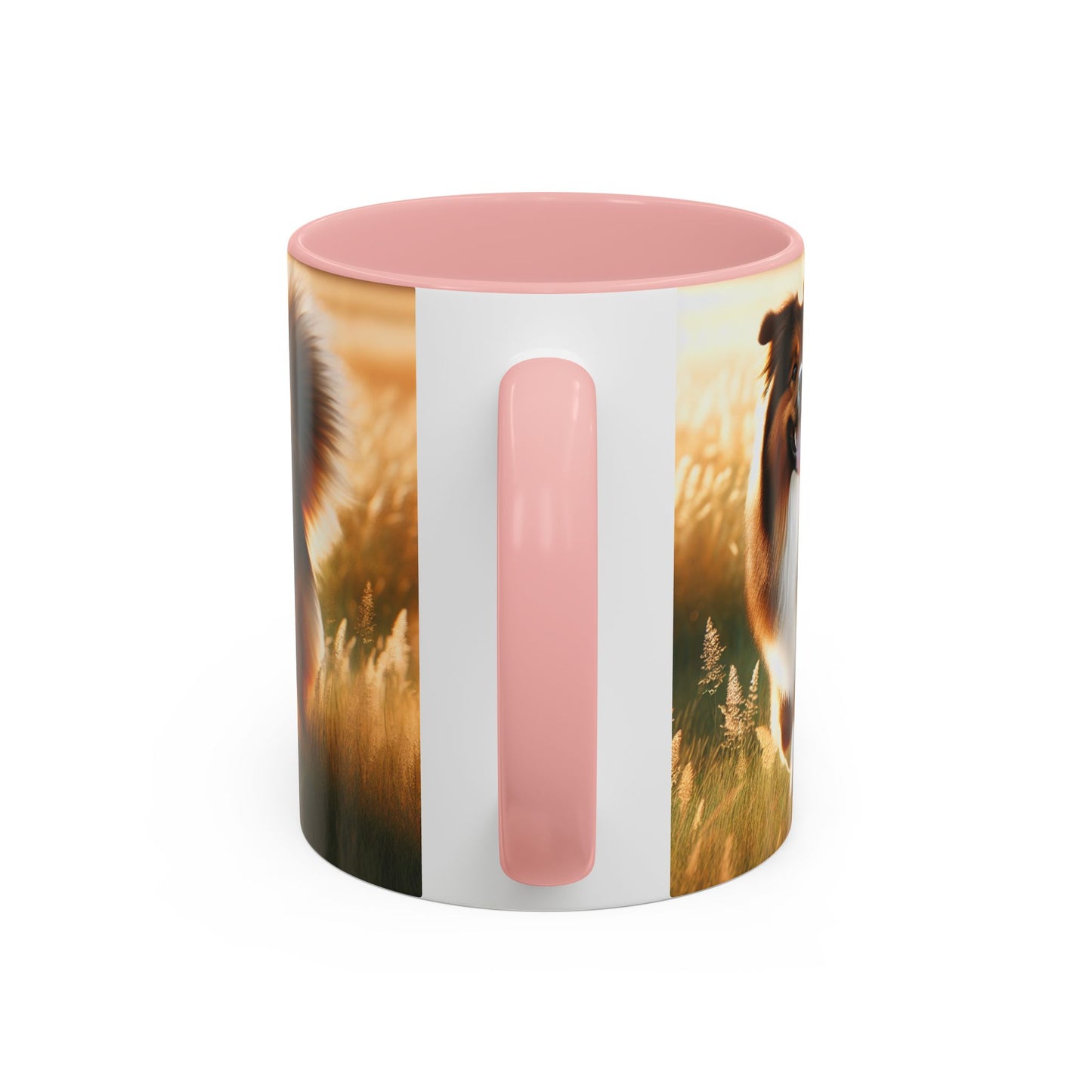 Bohemian Shepherd Accent Coffee Mug - Perfect Gift for Dog Lovers