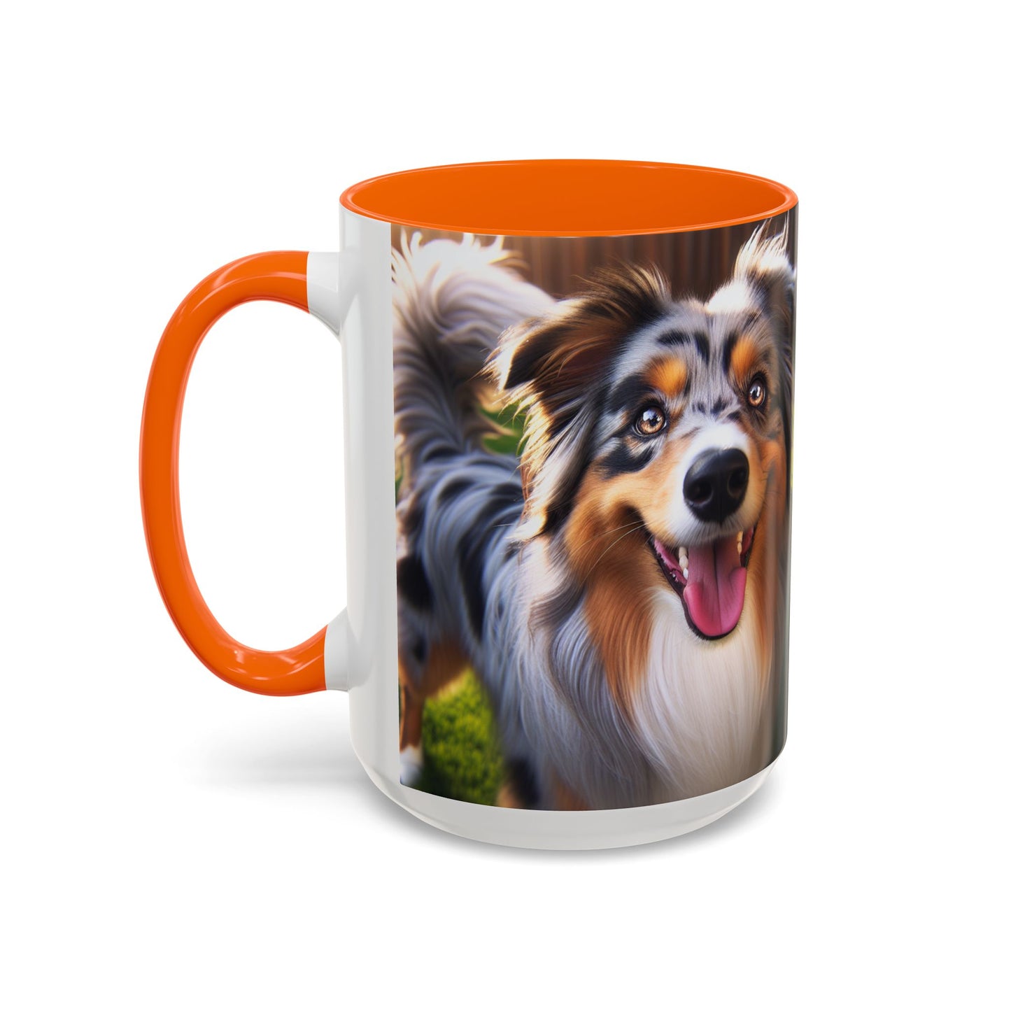 Australian Shepherd Accent Coffee Mug - Perfect Gift for Dog Lovers