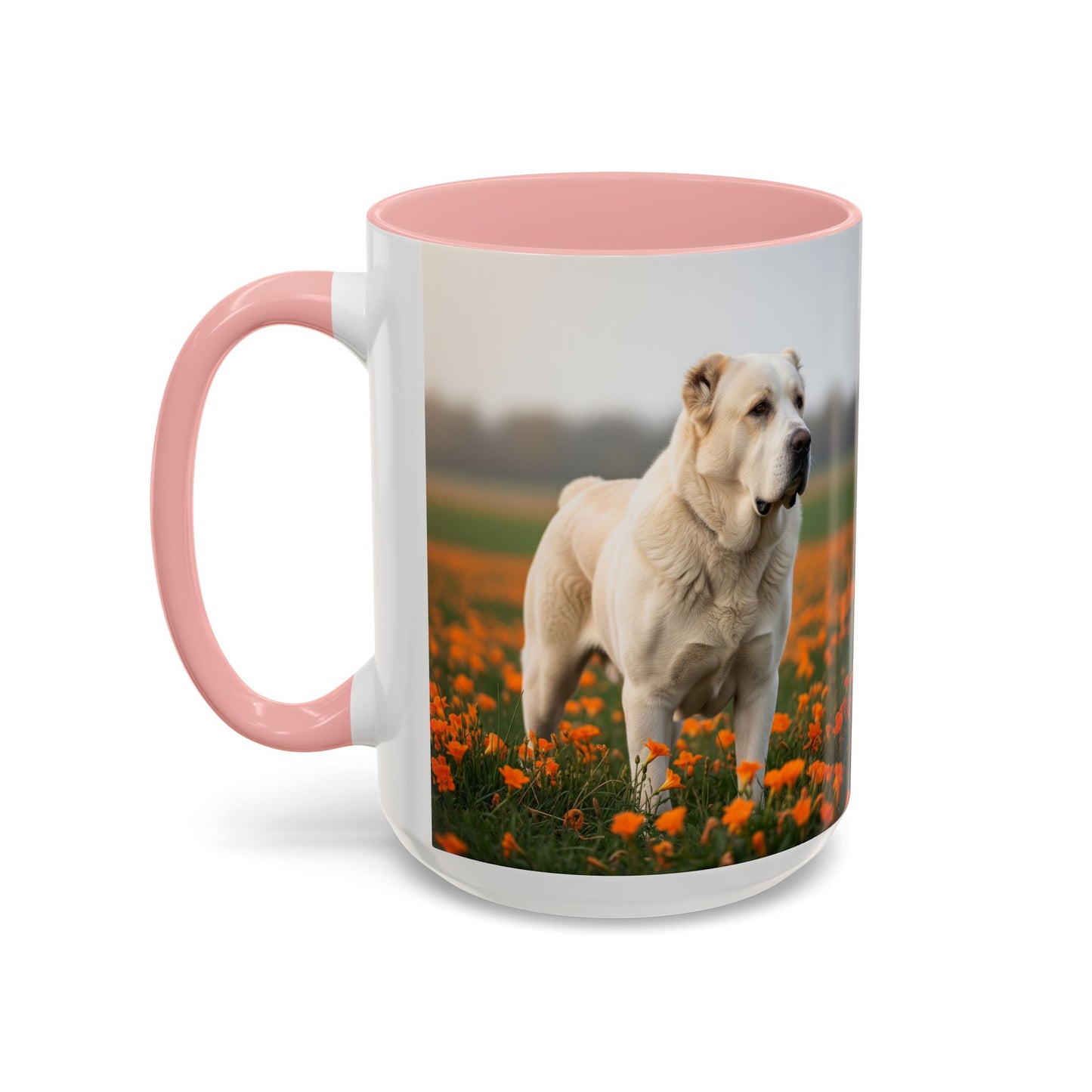 Central Asian Shepherd Dog Accent Coffee Mug - Perfect Gift for Dog Lovers