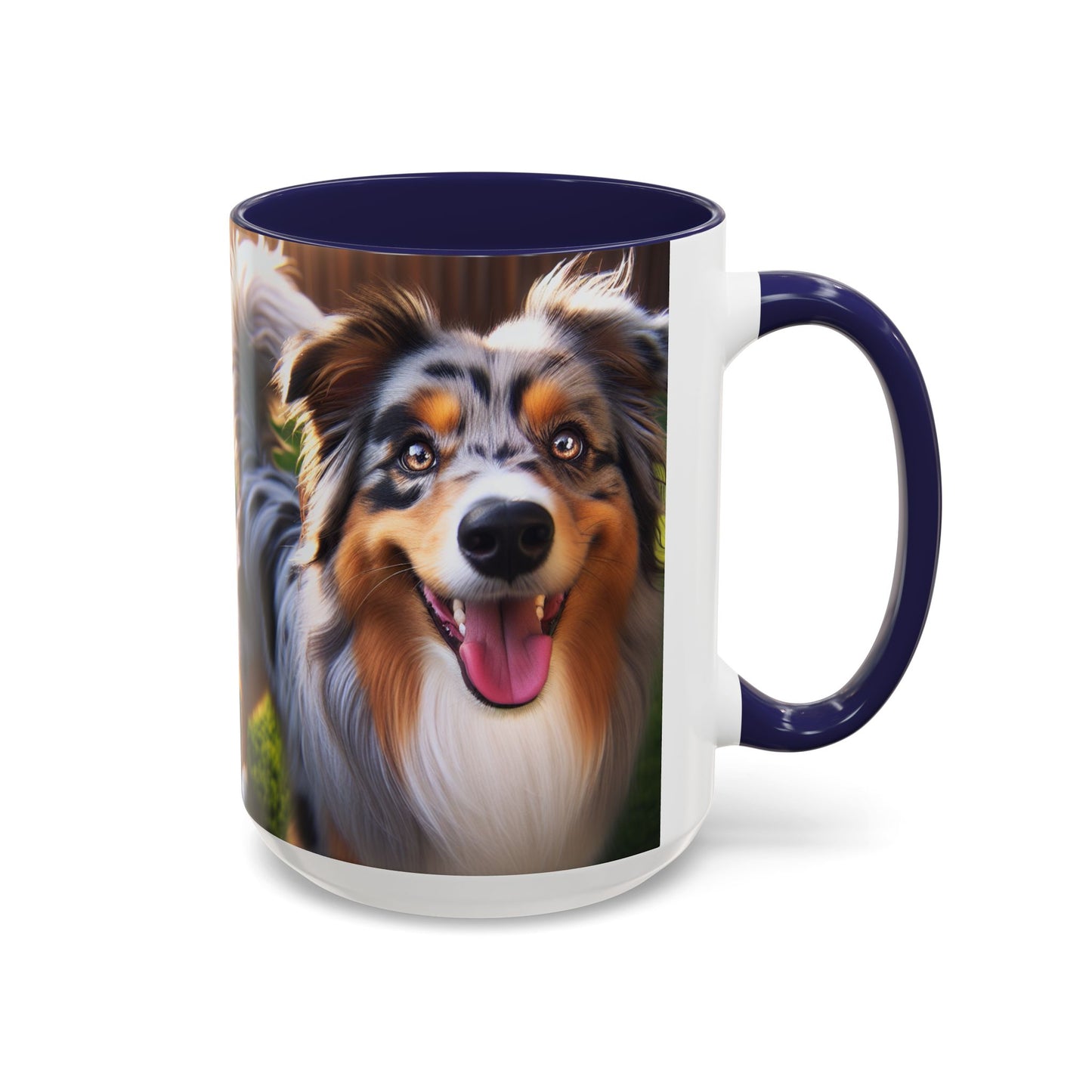 Australian Shepherd Accent Coffee Mug - Perfect Gift for Dog Lovers