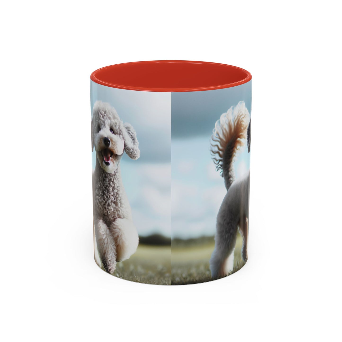 Bedlington Terrier Accent Coffee Mug - Perfect Gift for Dog Lovers