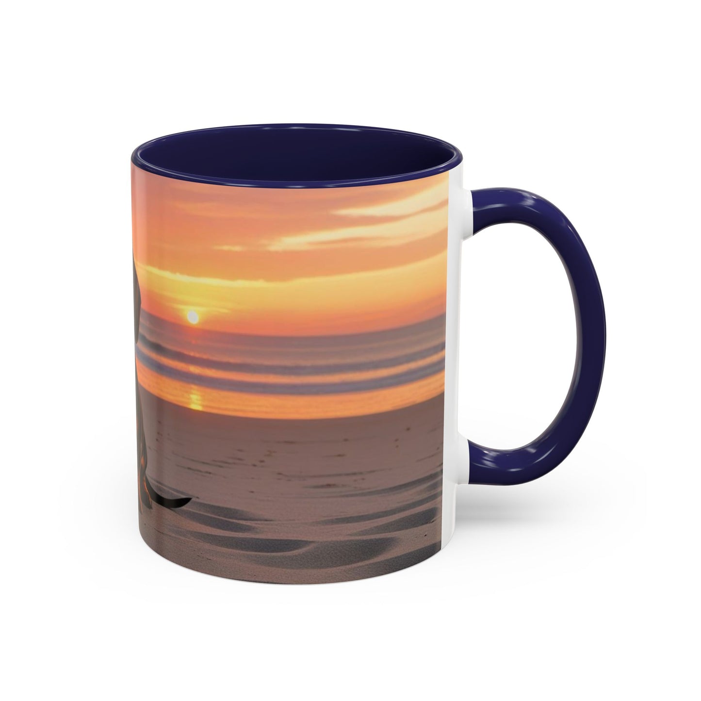 Dachshund Love Accent Coffee Mug - Perfect Gift for Dog Lovers