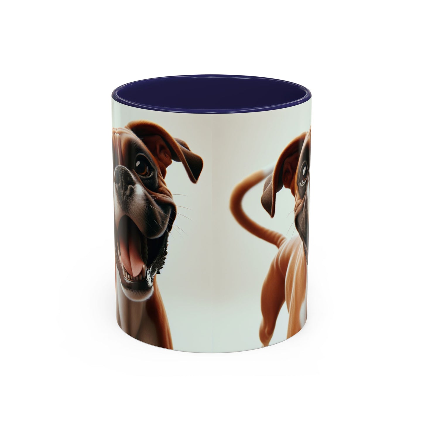 Boxer Accent Coffee Mug - Perfect Gift for Dog Lovers