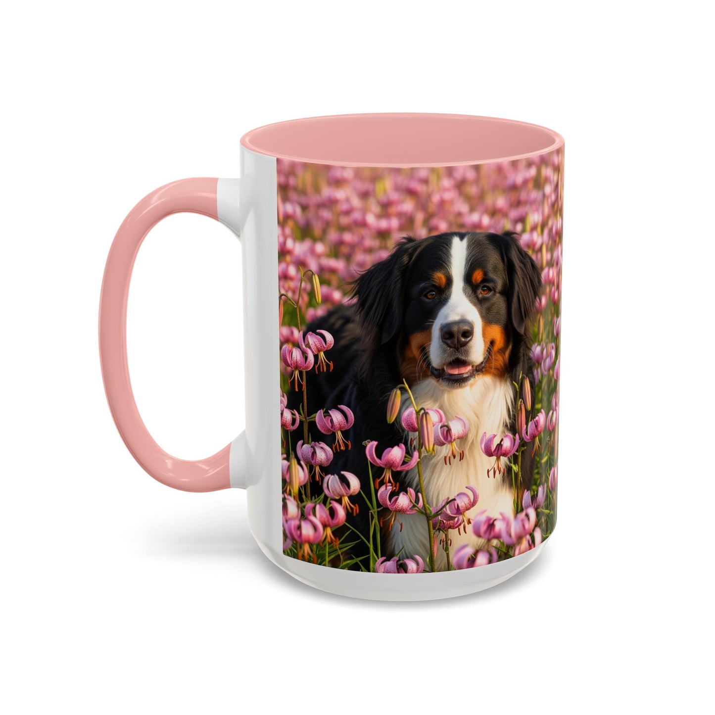 Bernese Mountain Dog Accent Coffee Mug - Perfect Gift for Dog Lovers