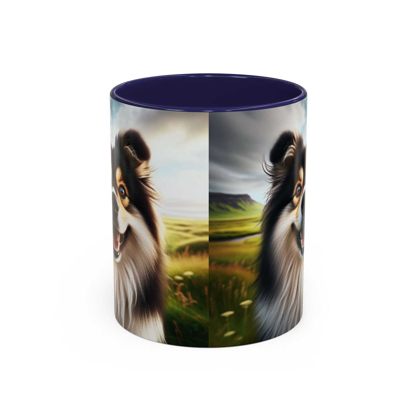 Icelandic Sheepdog Accent Coffee Mug - Perfect Gift for Dog Lovers
