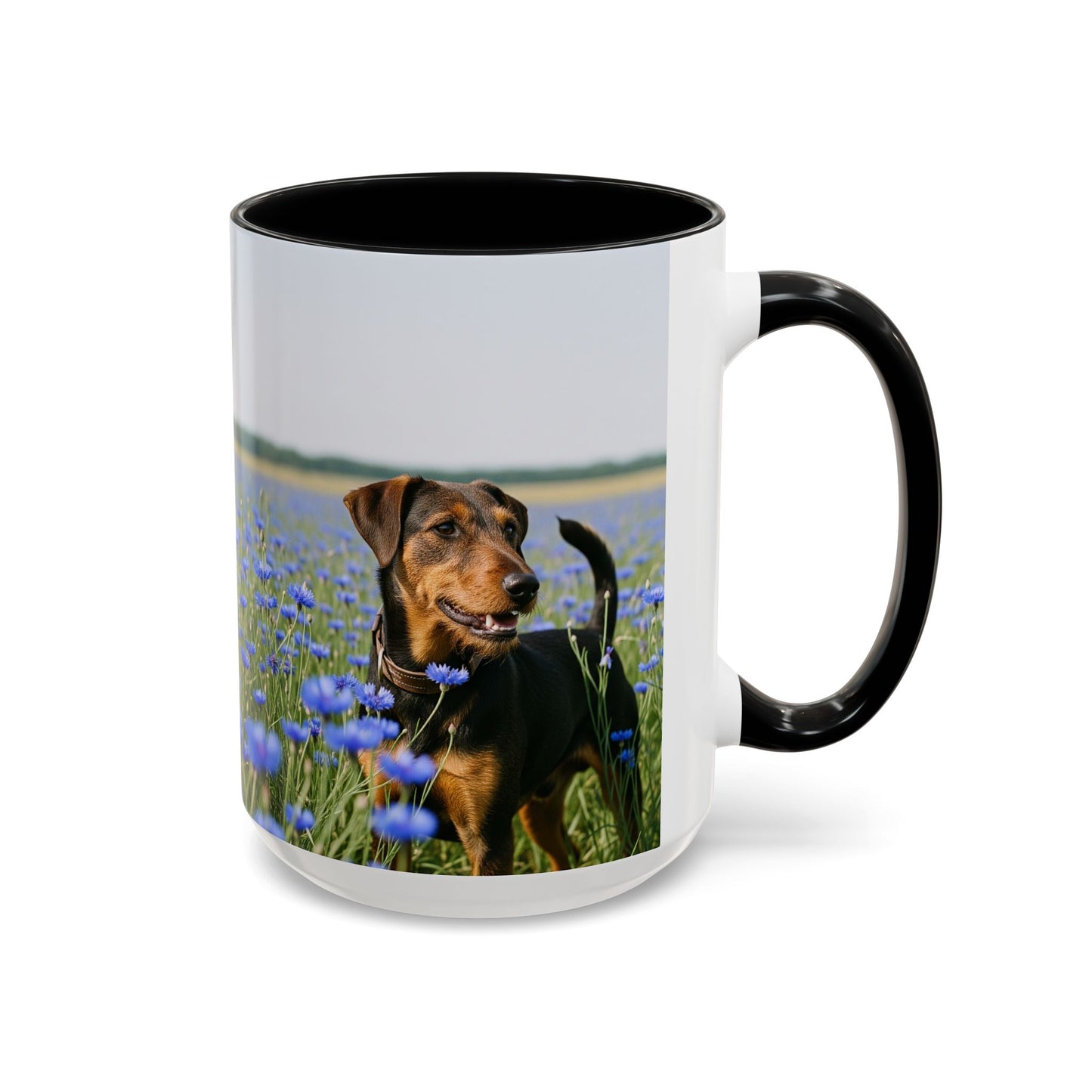 Deutscher Jagdterrier Accent Coffee Mug - Perfect Gift for Dog Lovers