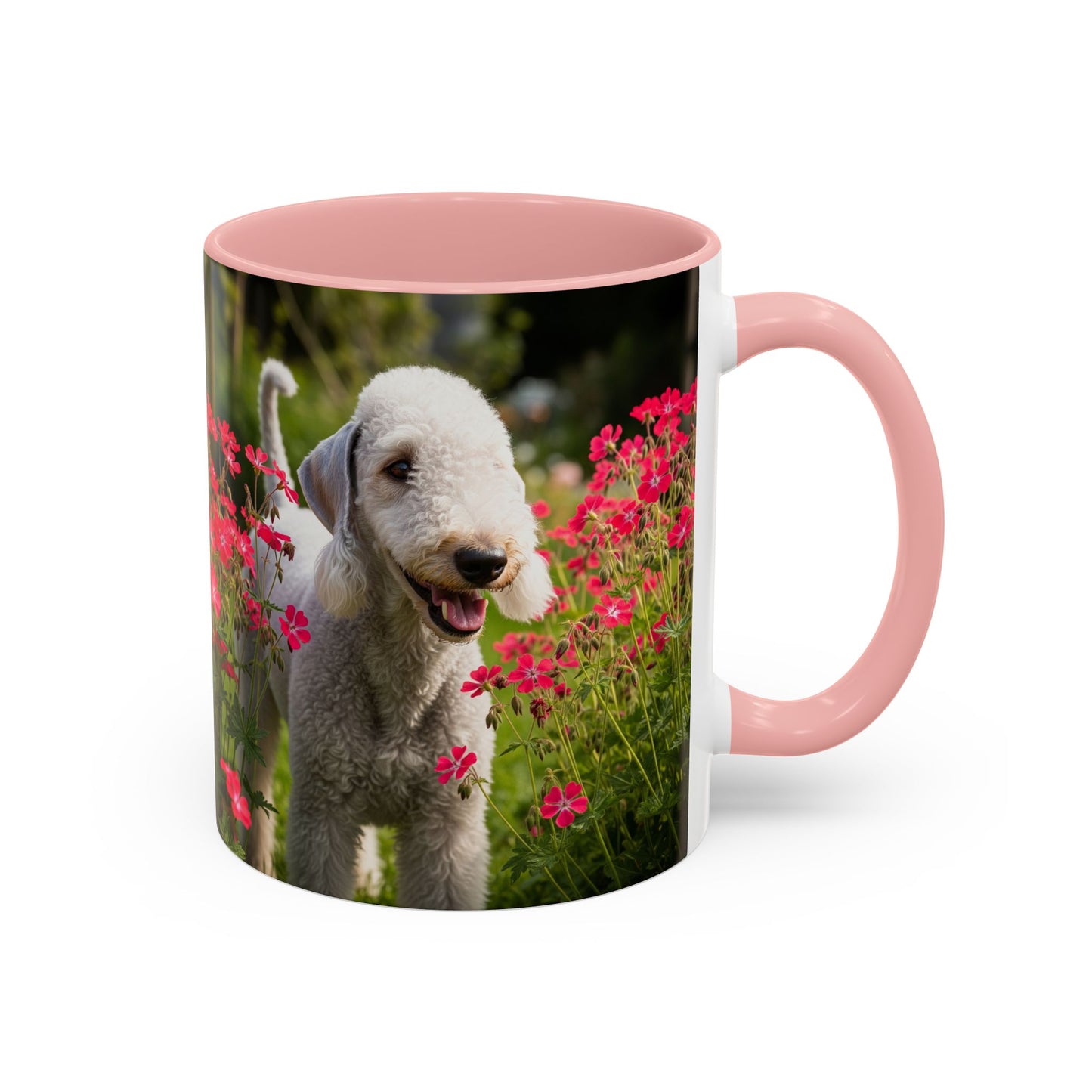 Bedlington Terrier Accent Coffee Mug - Perfect Gift for Dog Lovers