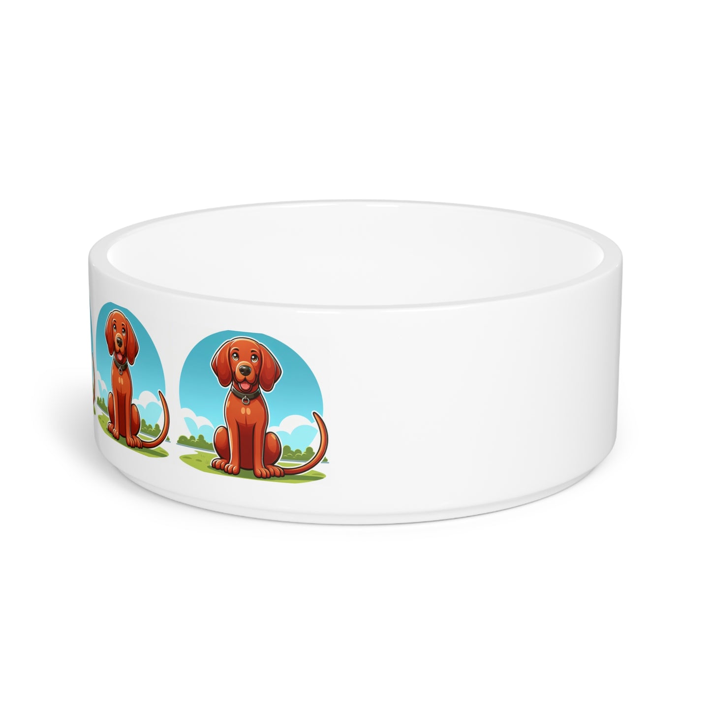 Redbone Coonhound Pet Bowl