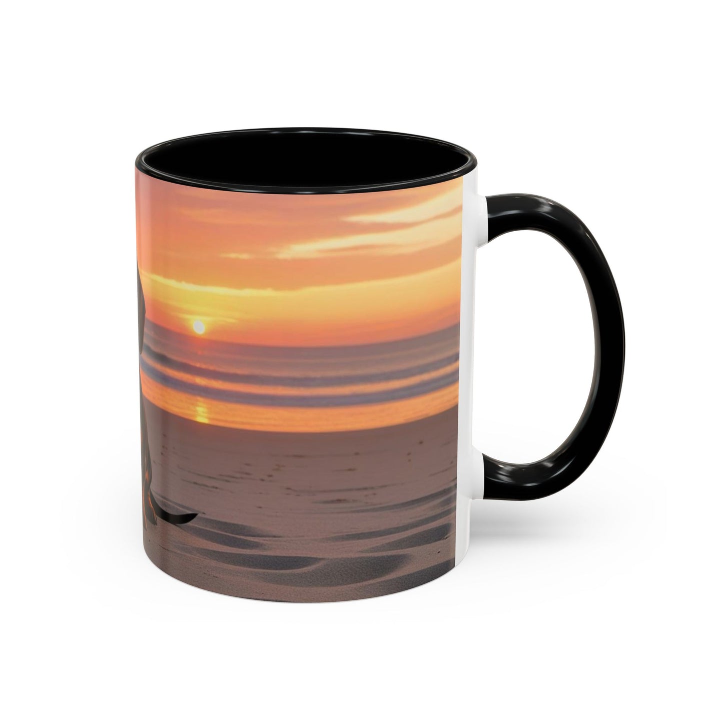 Dachshund Love Accent Coffee Mug - Perfect Gift for Dog Lovers