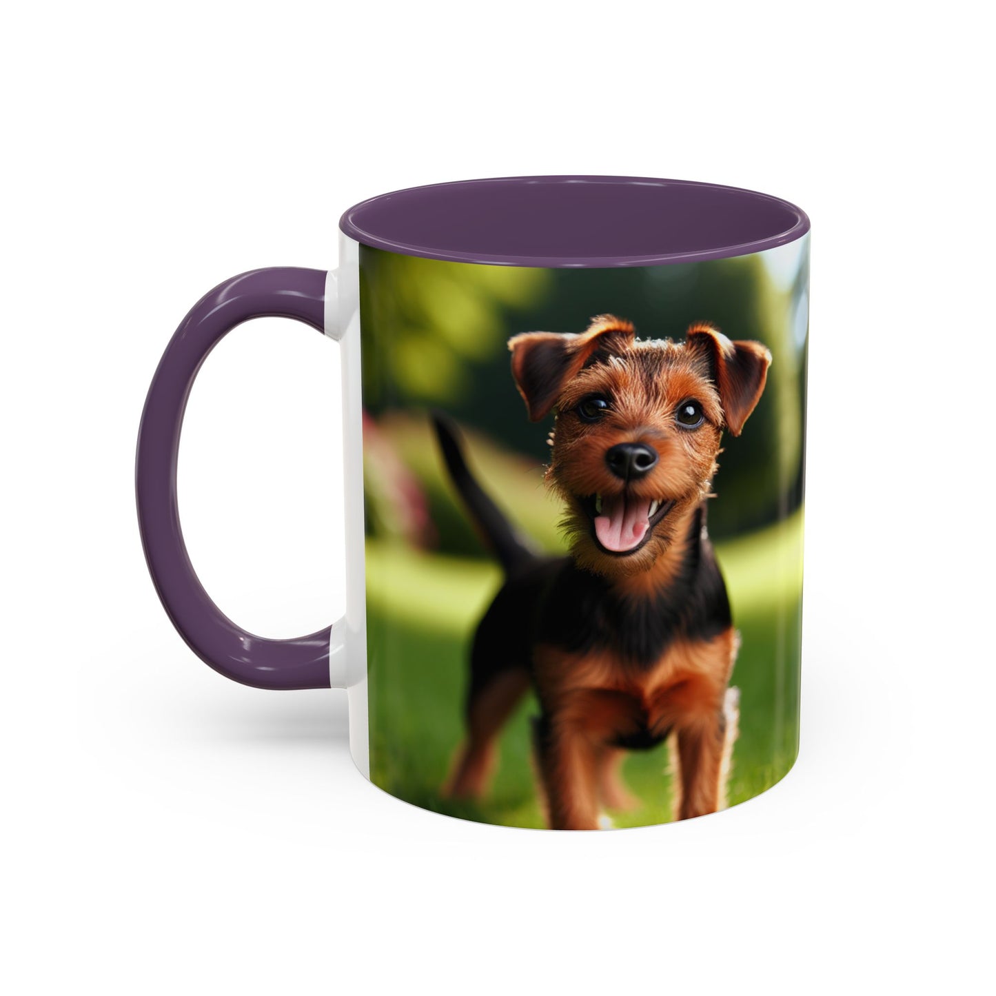Deutscher Jagdterrier Accent Coffee Mug - Perfect Gift for Dog Lovers