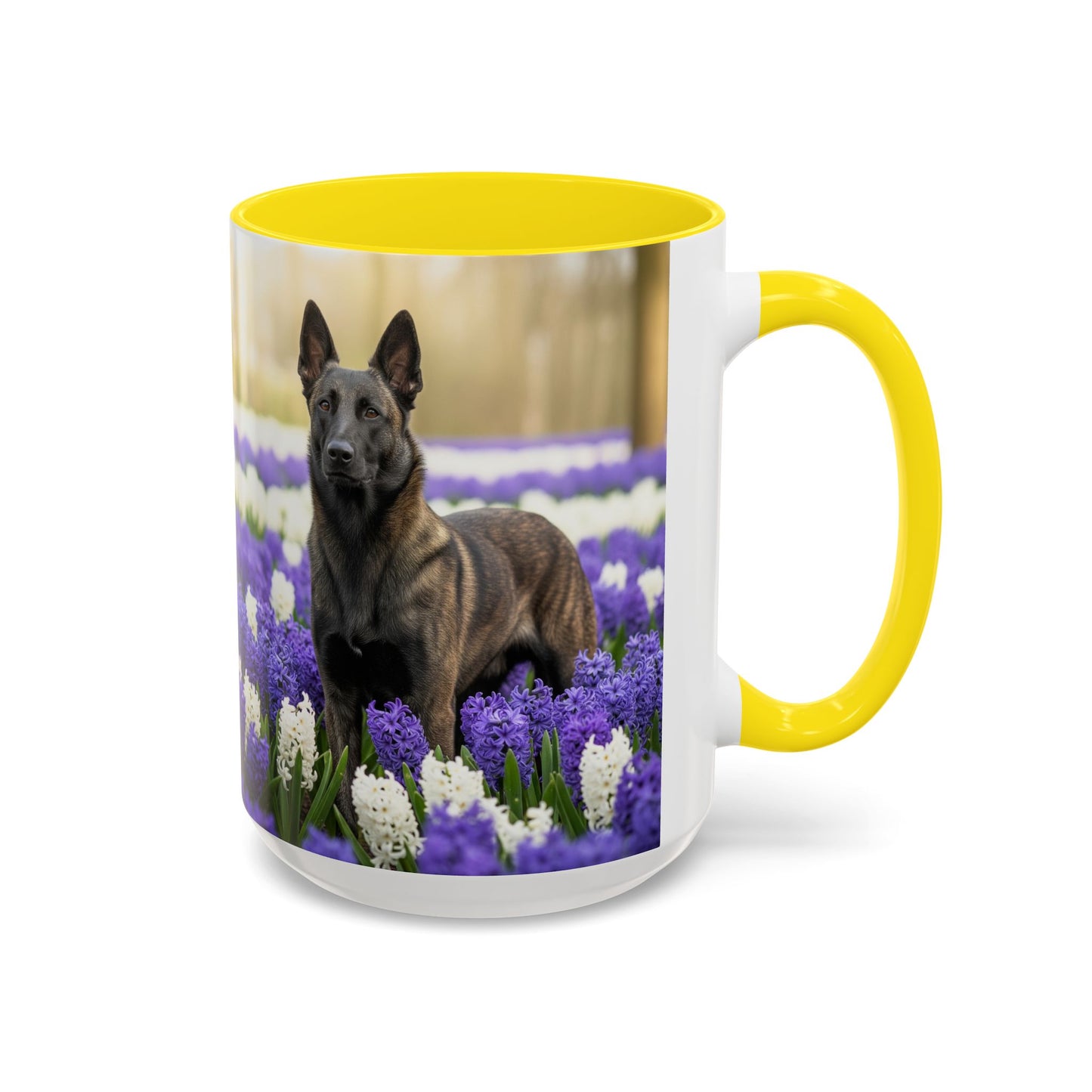 Dutch Shepherd Dog Accent Coffee Mug - Perfect Gift for Dog Lovers