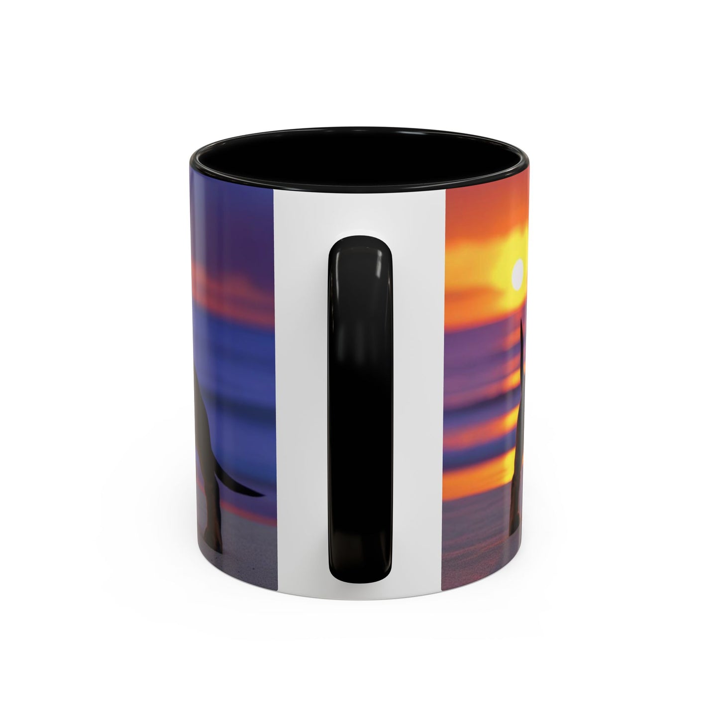 Dachshund Love Accent Coffee Mug - Perfect Gift for Dog Lovers