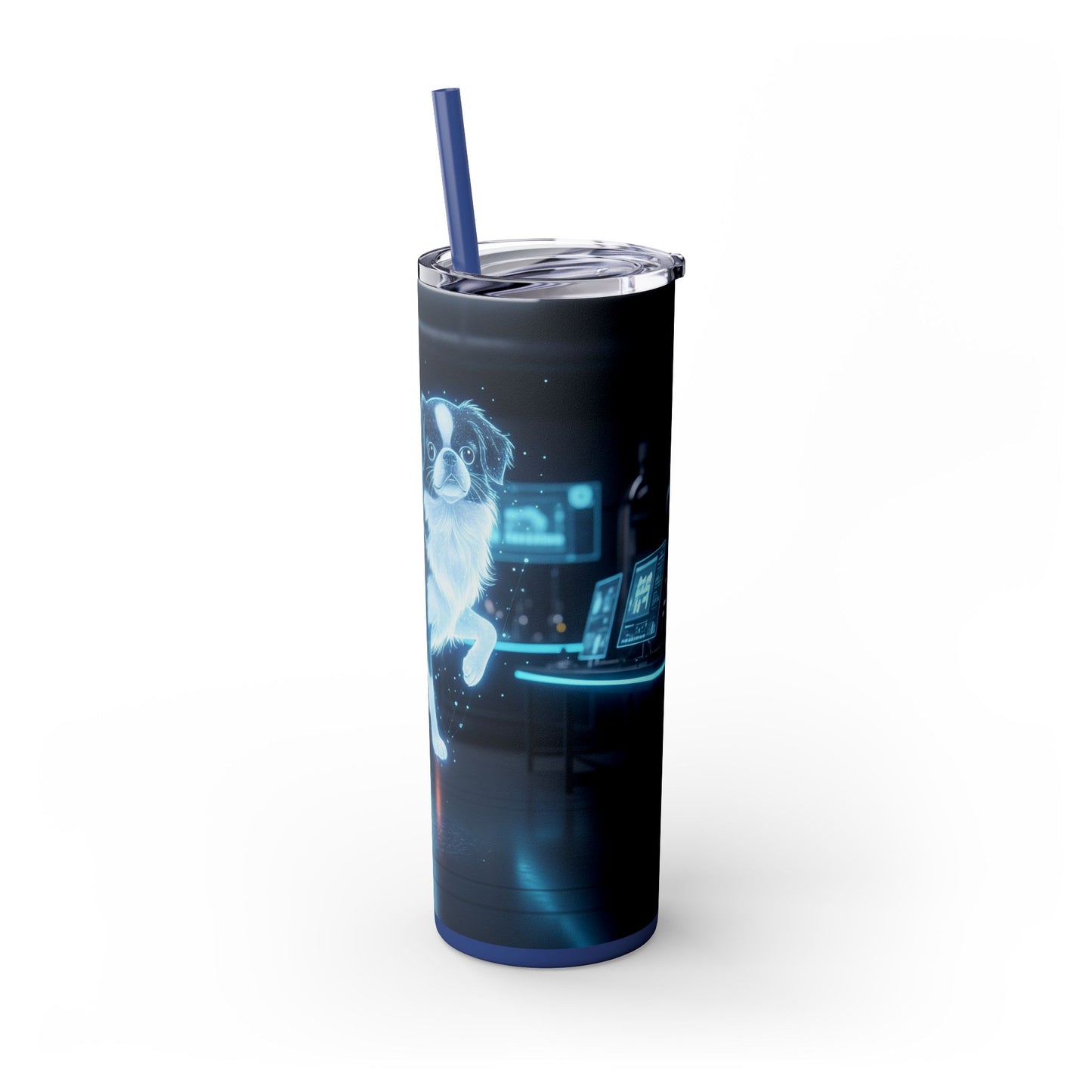 Japanese Chin Tumbler with Straw, 20oz