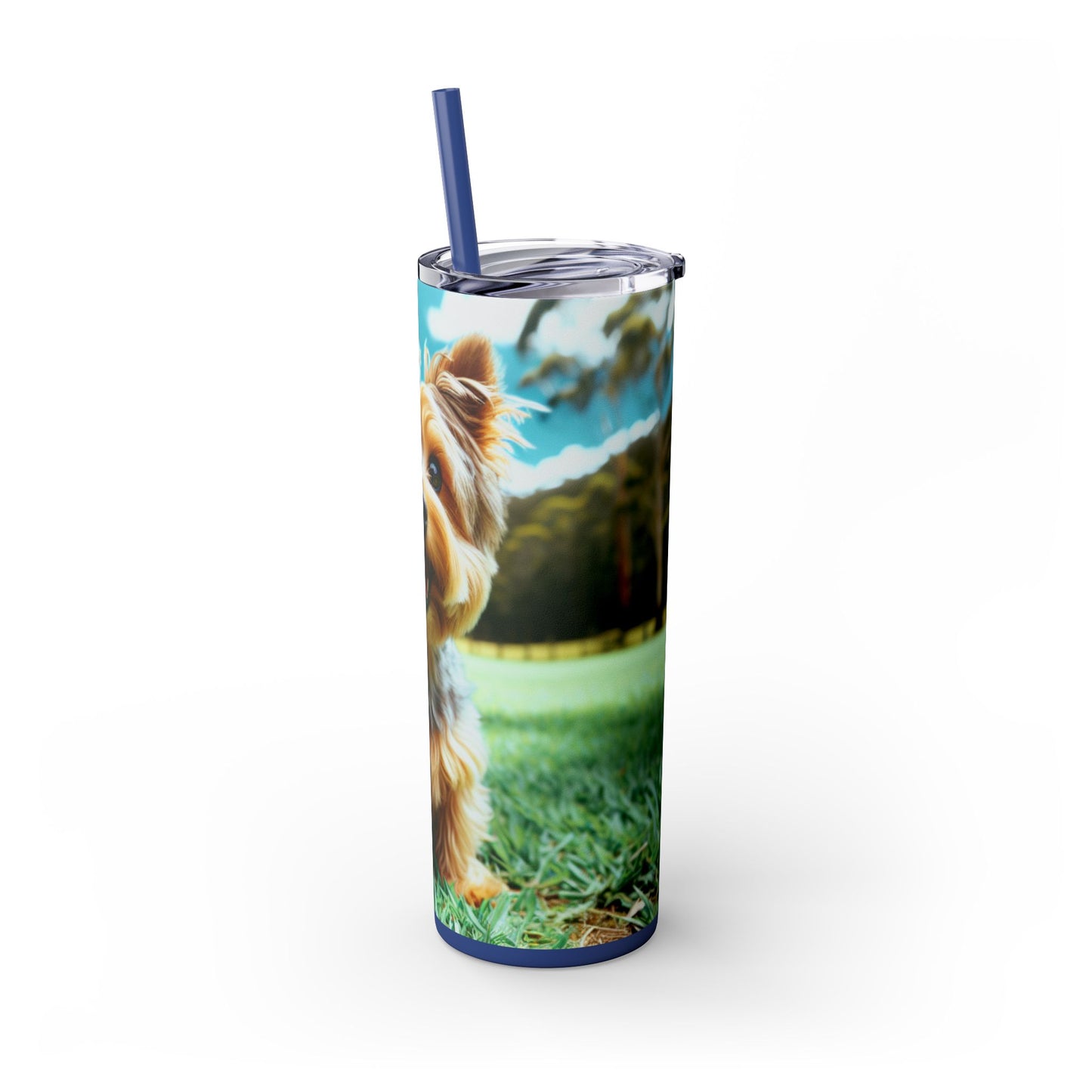 Australian Terrier Tumbler with Straw, 20oz