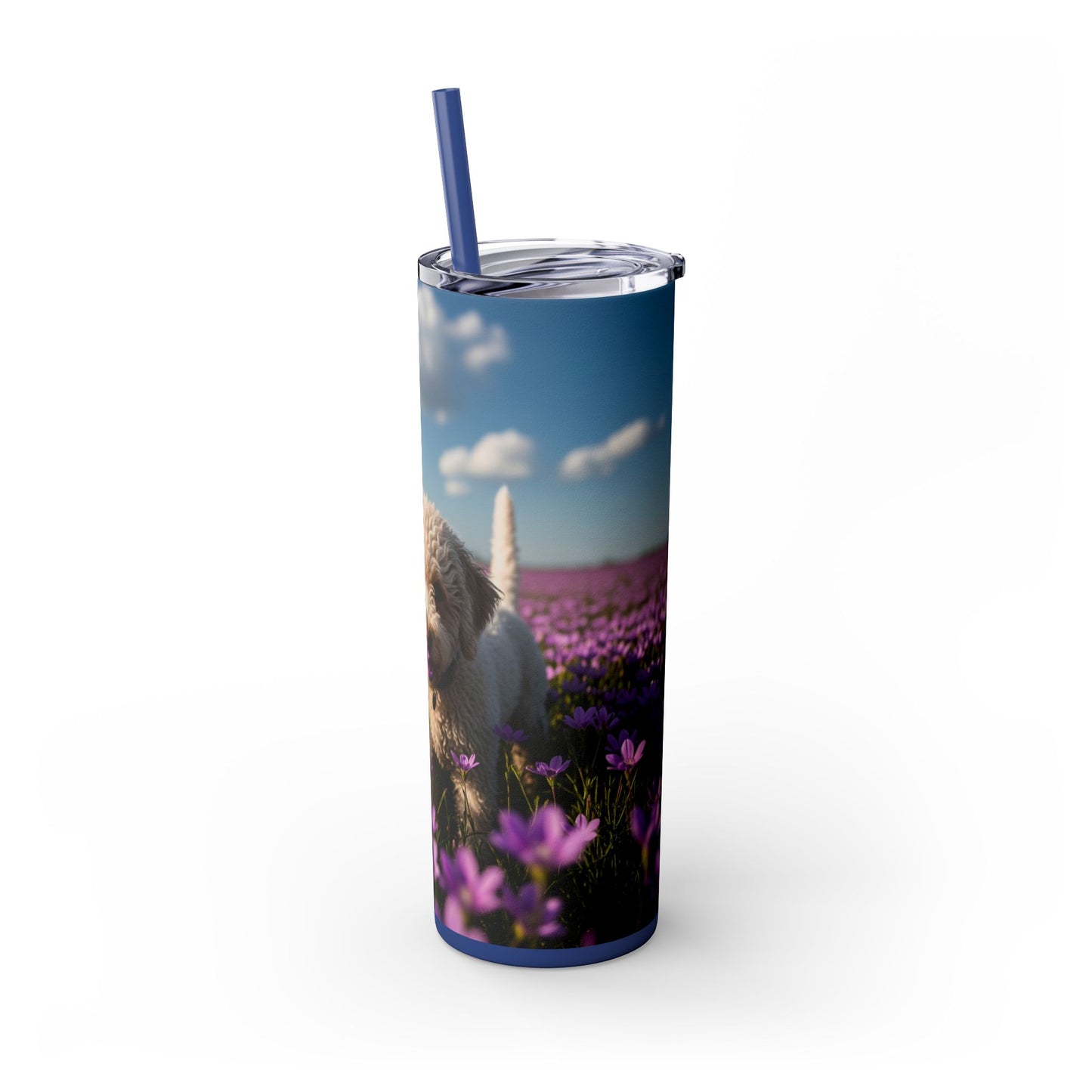 Lagotto Romagnolo Tumbler with Straw, 20oz
