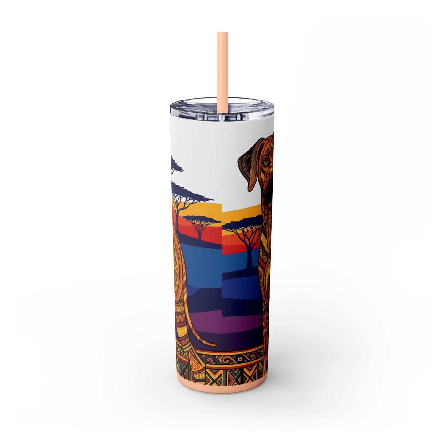 Rhodesian Ridgeback Tumbler with Straw, 20oz