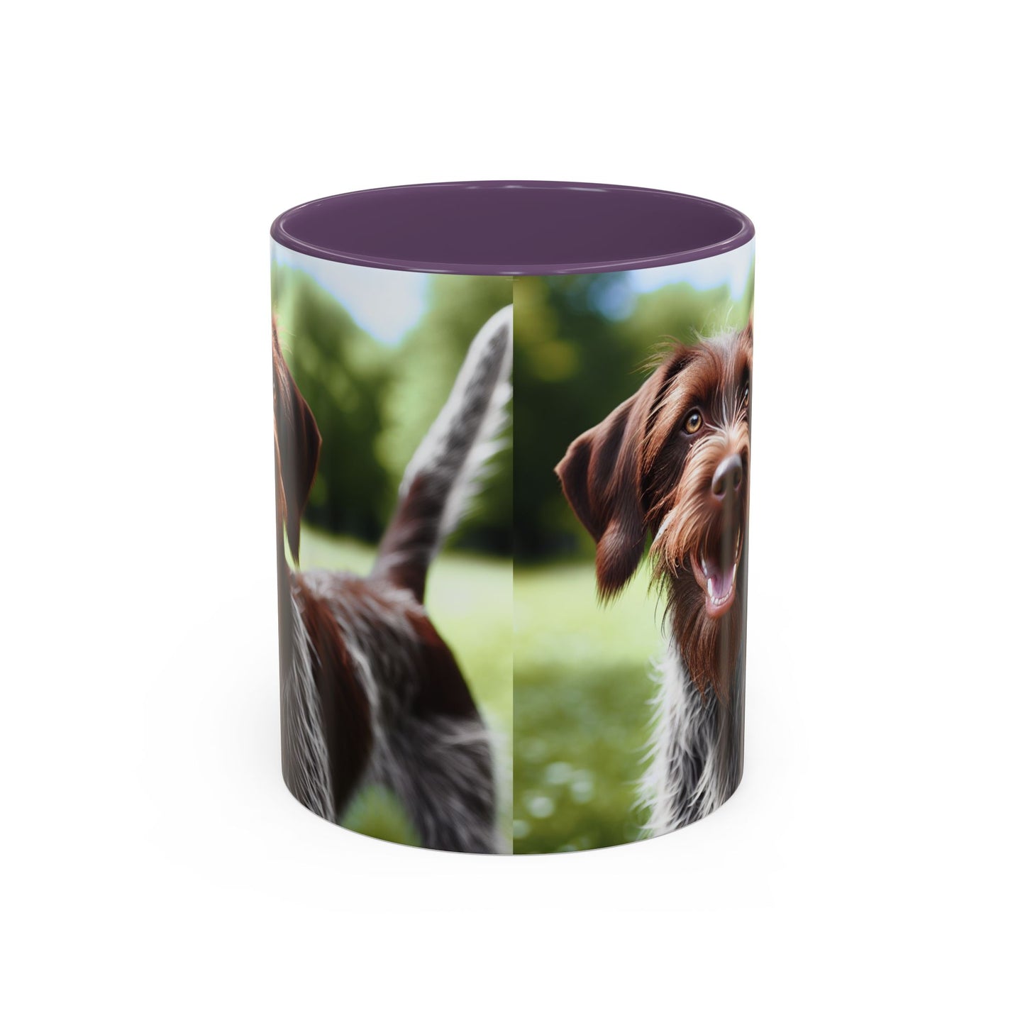 Wirehaired Slovakian Pointer Accent Coffee Mug - Perfect Gift for Dog Lovers