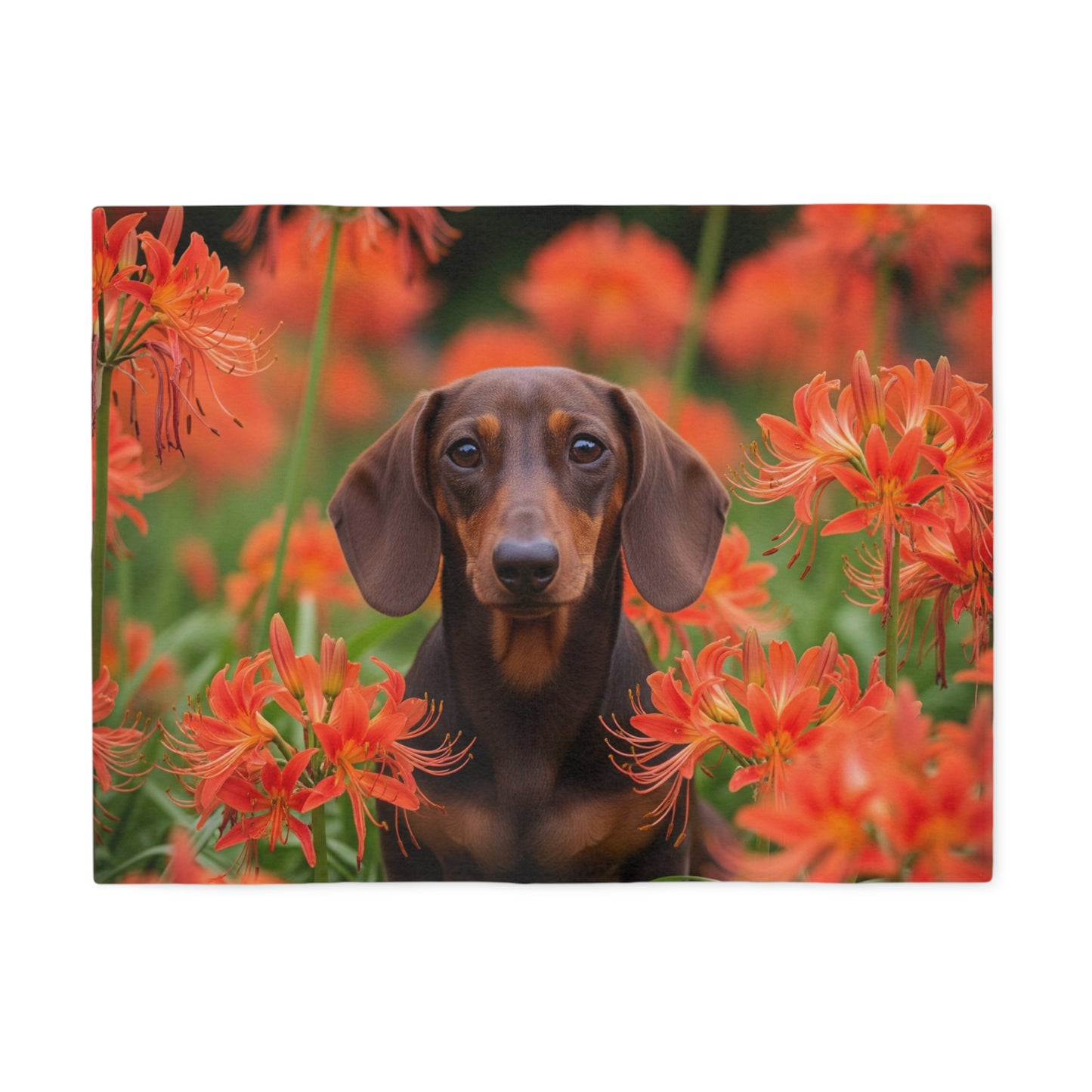 Dachshund Sweatshirt Blanket