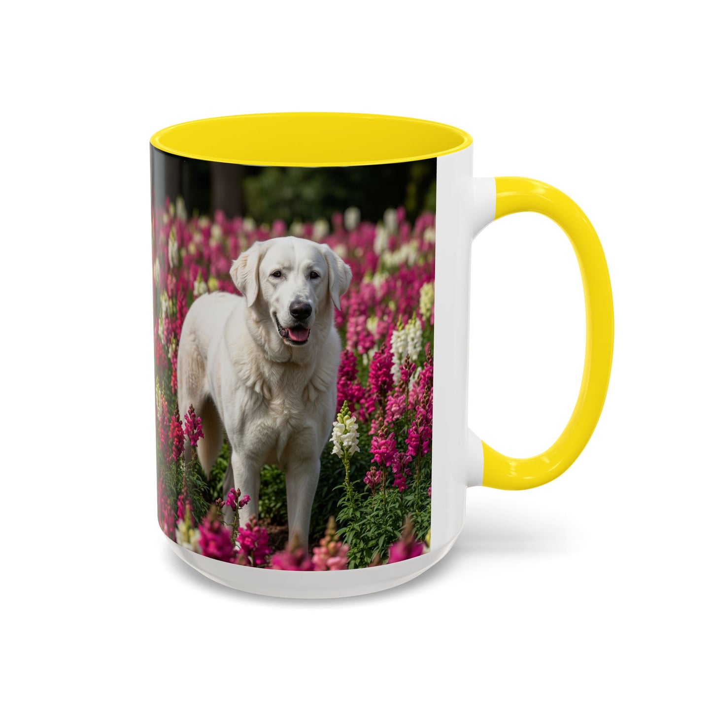 Estrela Mountain Dog Accent Coffee Mug - Perfect Gift for Dog Lovers