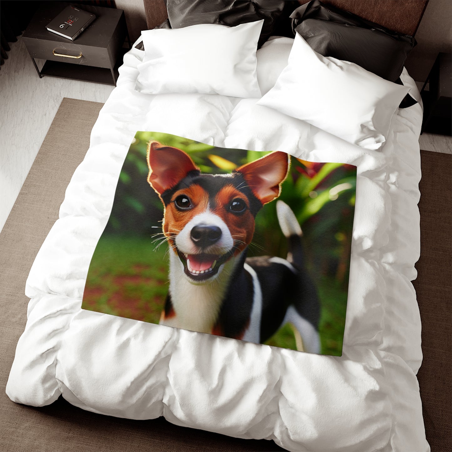 Brazilian Terrier Sweatshirt Blanket