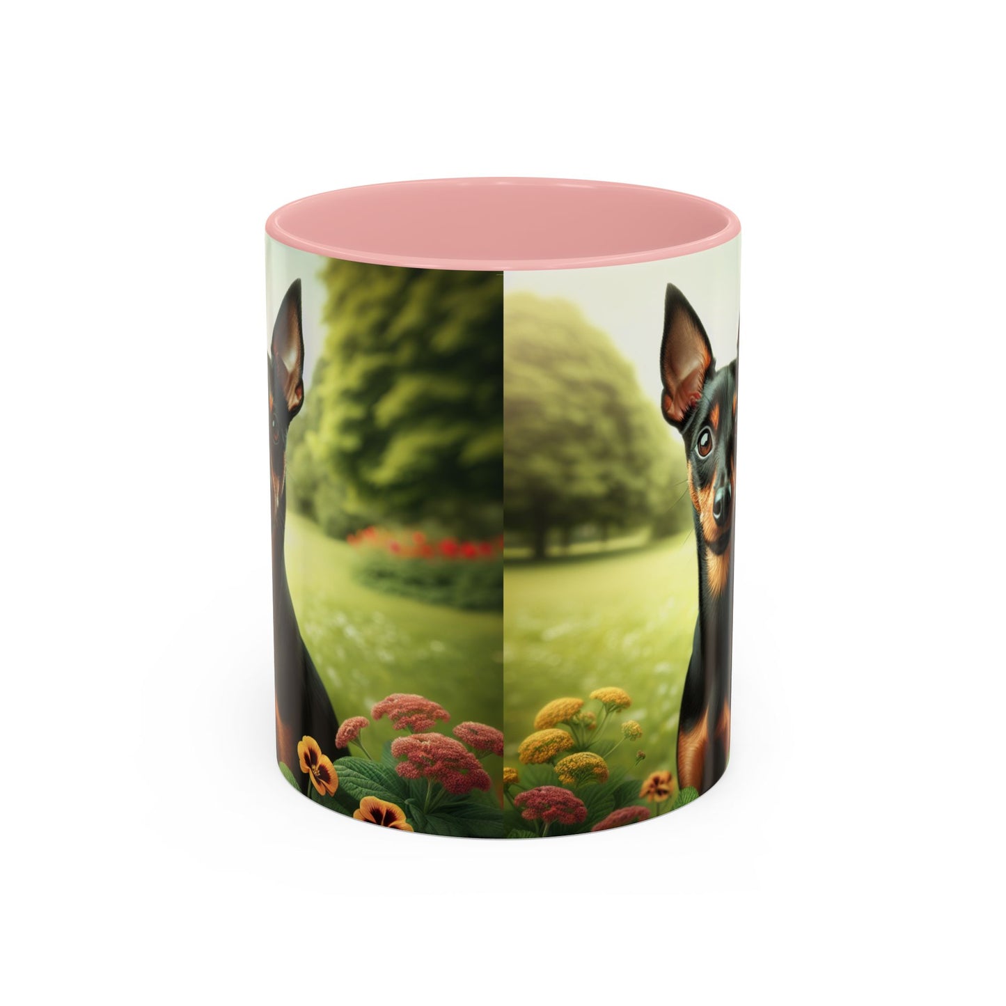 Manchester Terrier Accent Coffee Mug - Perfect Gift for Dog Lovers