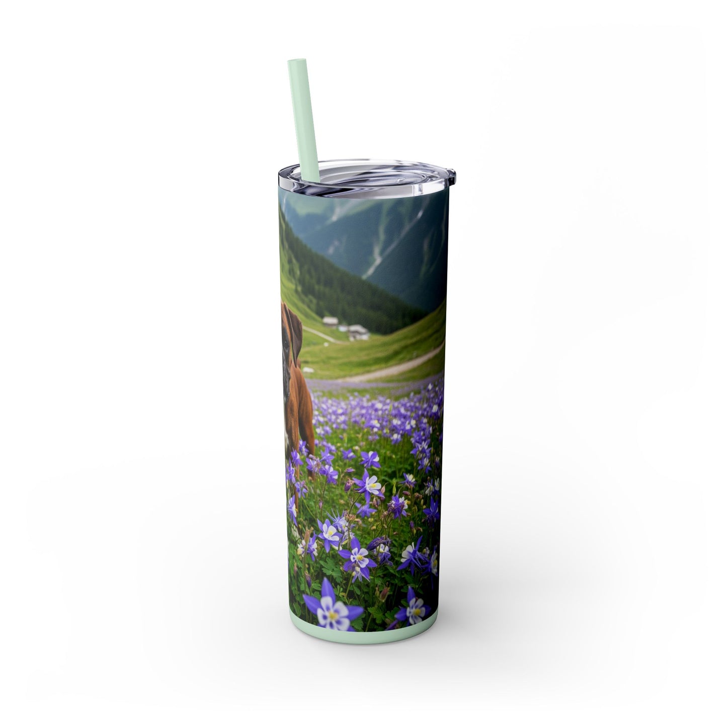Boxer Tumbler with Straw, 20oz