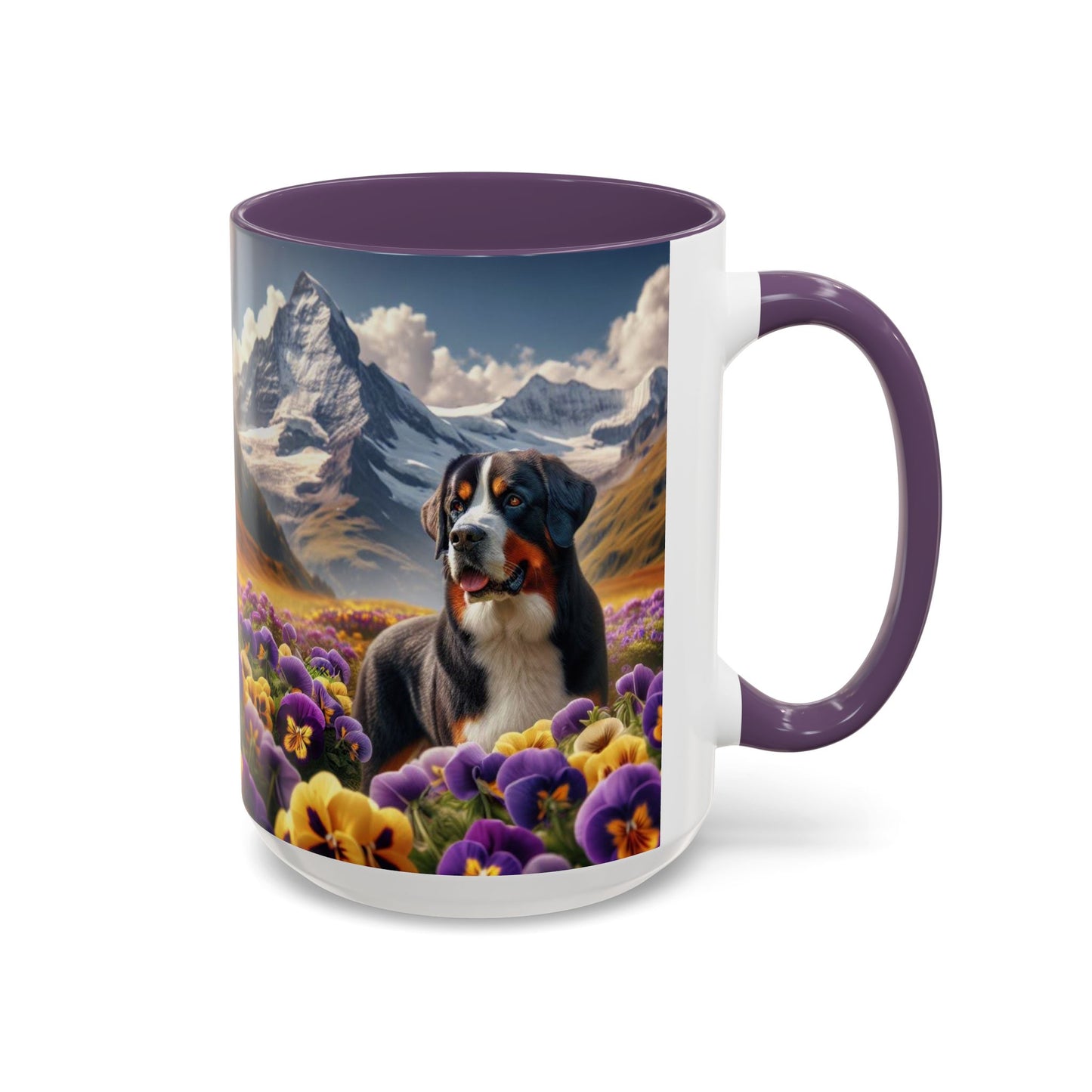 Greater Swiss Mountain Dog Accent Coffee Mug - Perfect Gift for Dog Lovers