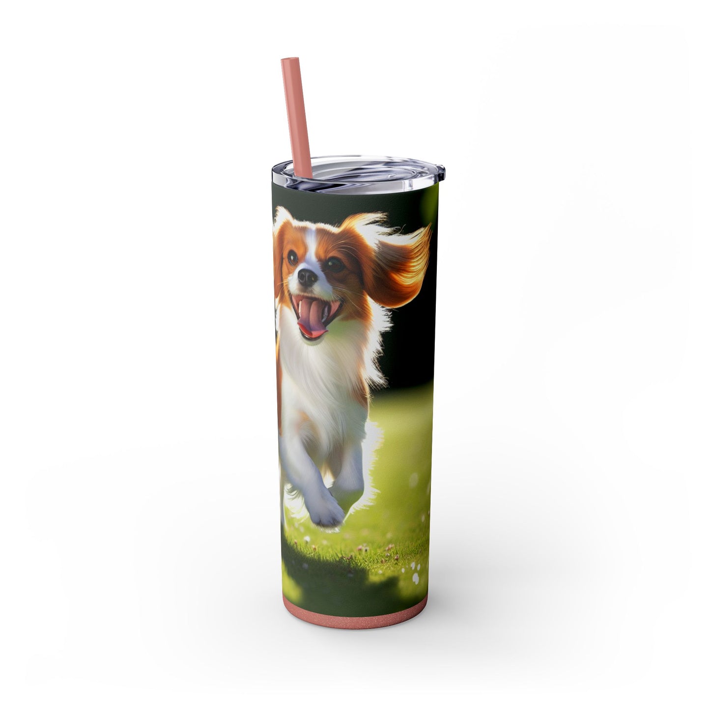 Nederlandse Kooikerhondje Tumbler with Straw, 20oz