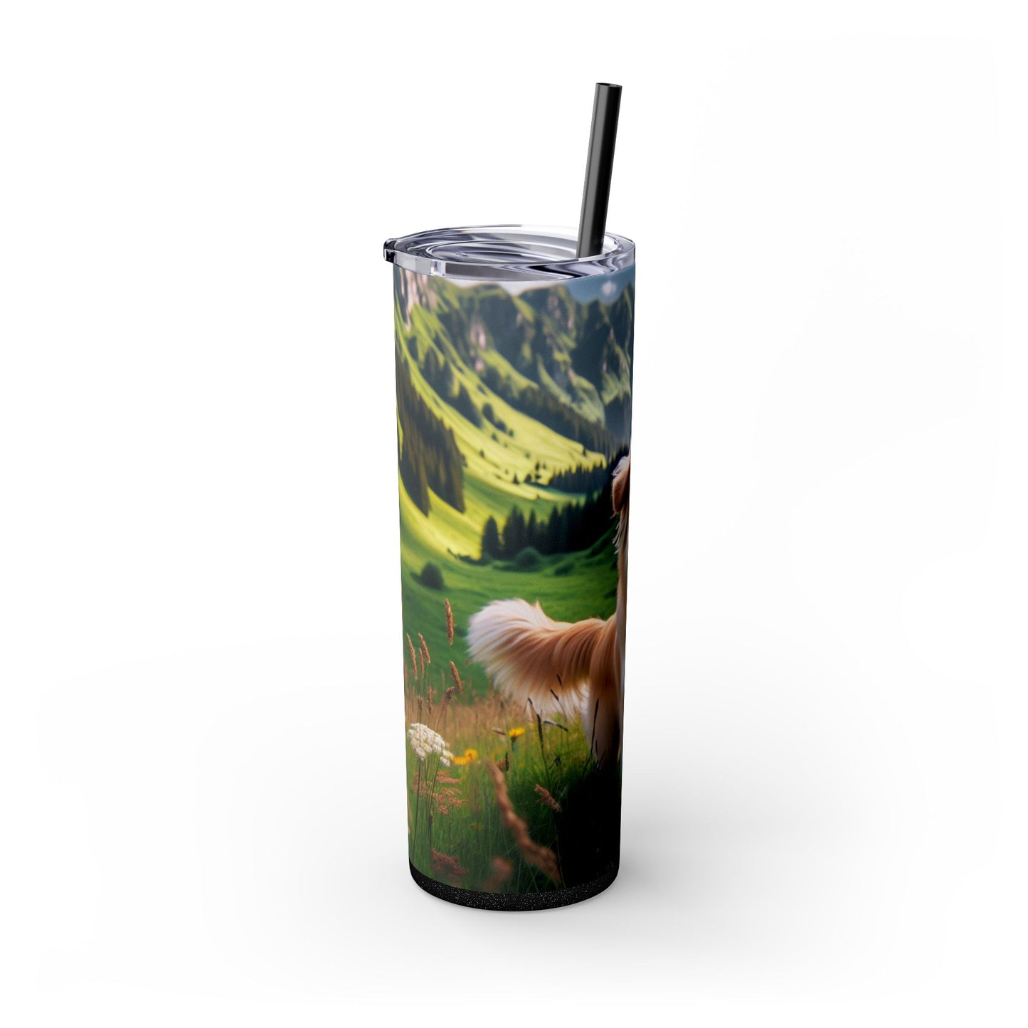 Romanian Carpathian Shepherd Tumbler with Straw, 20oz