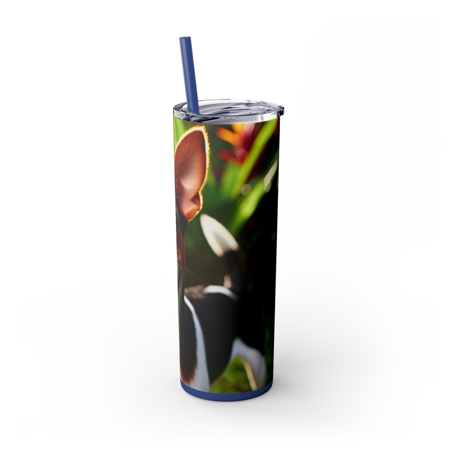 Brazilian Terrier Tumbler with Straw, 20oz