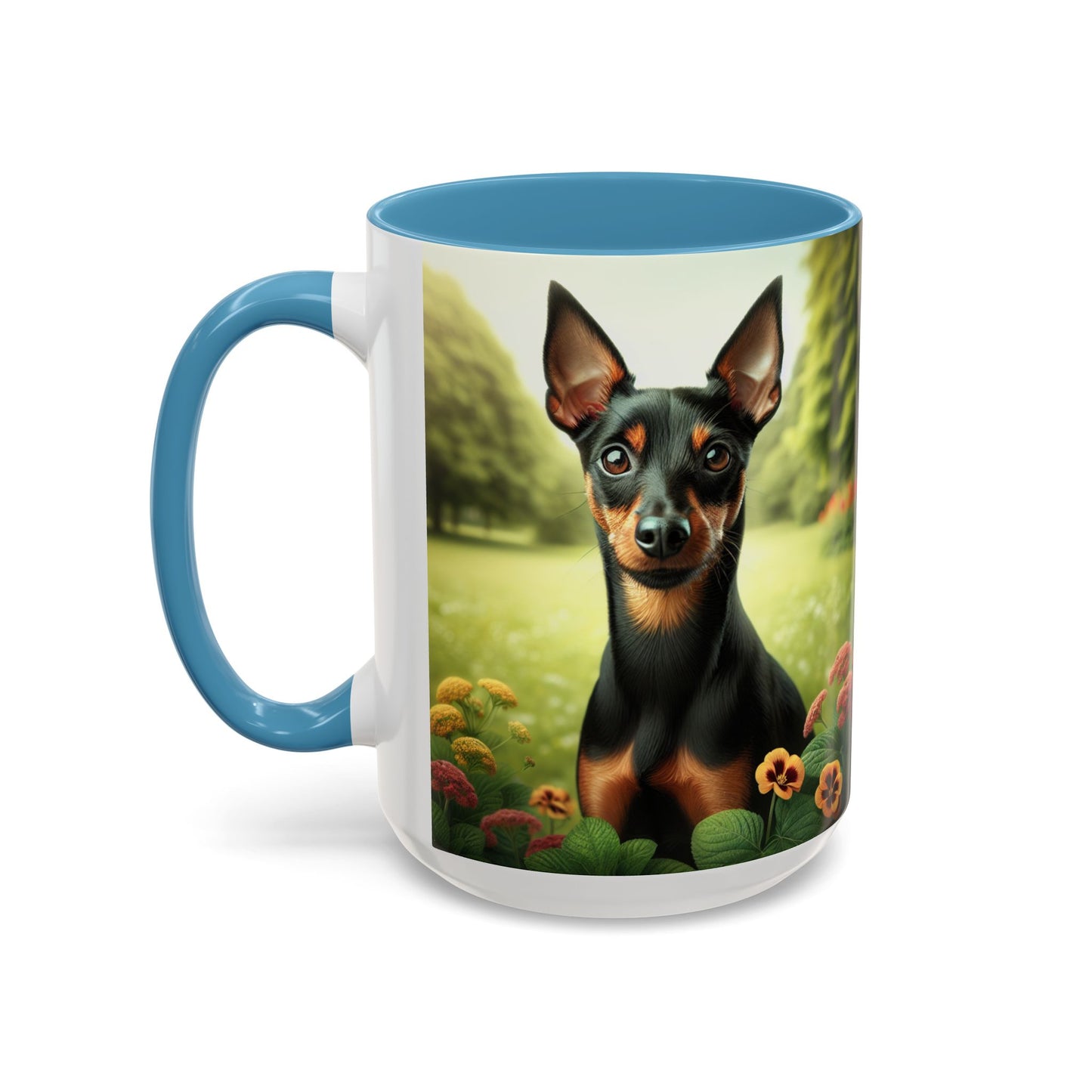 Manchester Terrier Accent Coffee Mug - Perfect Gift for Dog Lovers