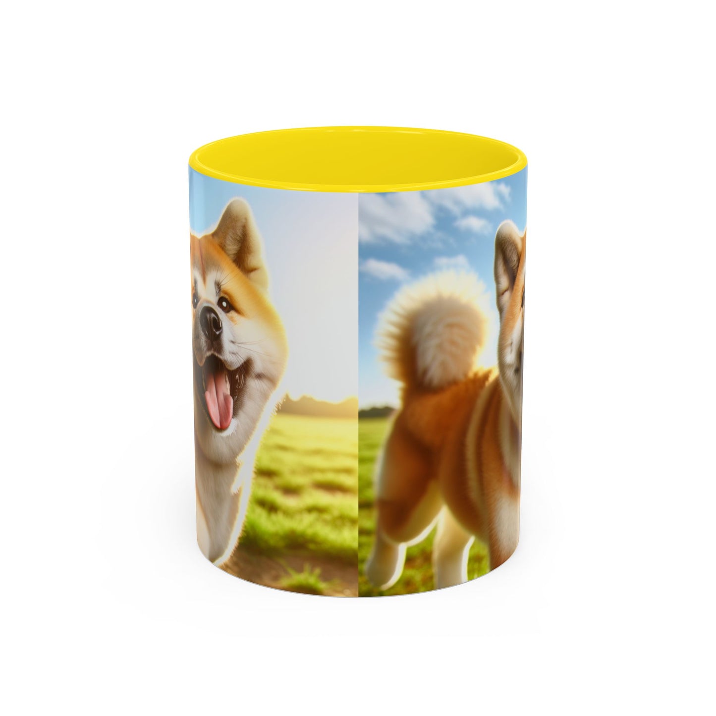 Akita Accent Coffee Mug - Perfect Gift for Dog Lovers