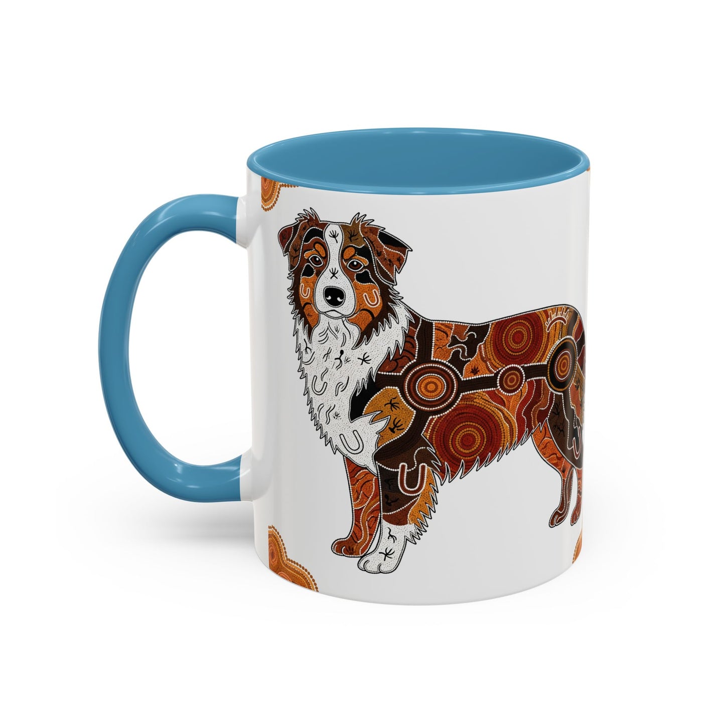 Australian Shepherd Accent Coffee Mug - Perfect Gift for Dog Lovers