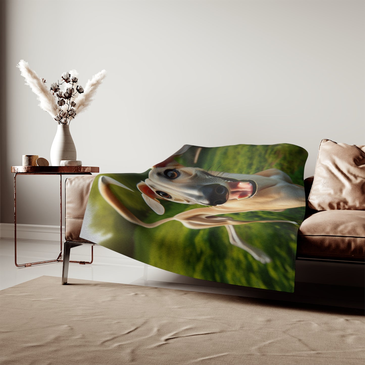 Sloughi Sweatshirt Blanket