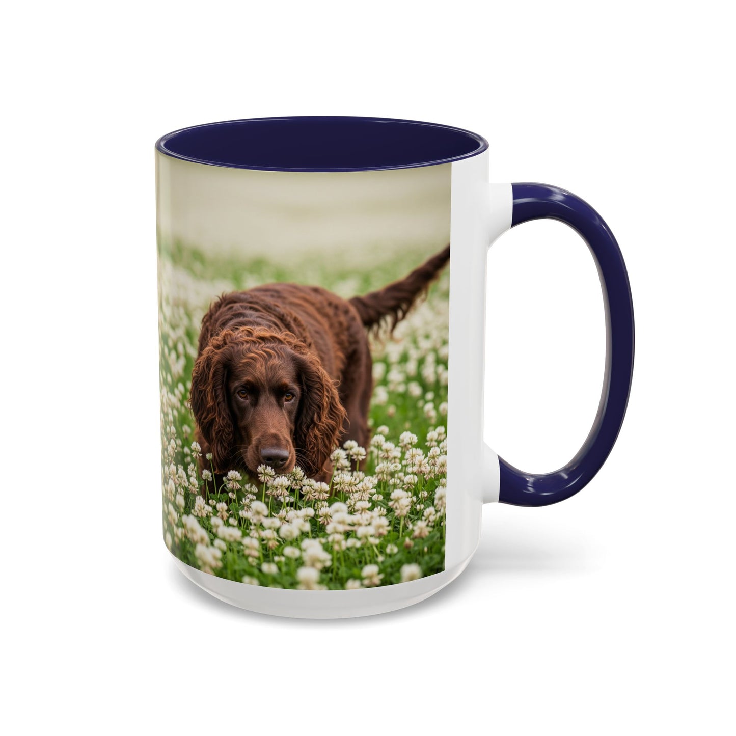 Irish Water Spaniel Accent Coffee Mug - Perfect Gift for Dog Lovers