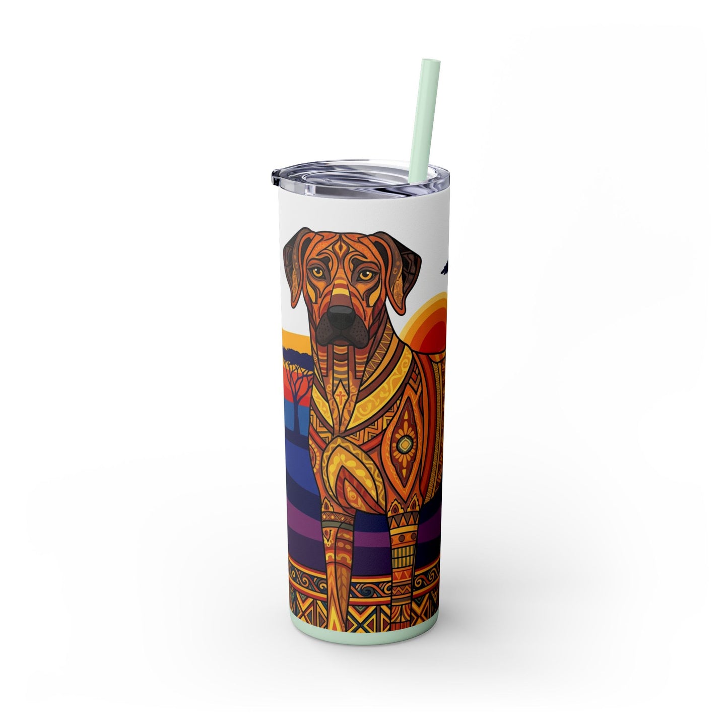 Rhodesian Ridgeback Tumbler with Straw, 20oz