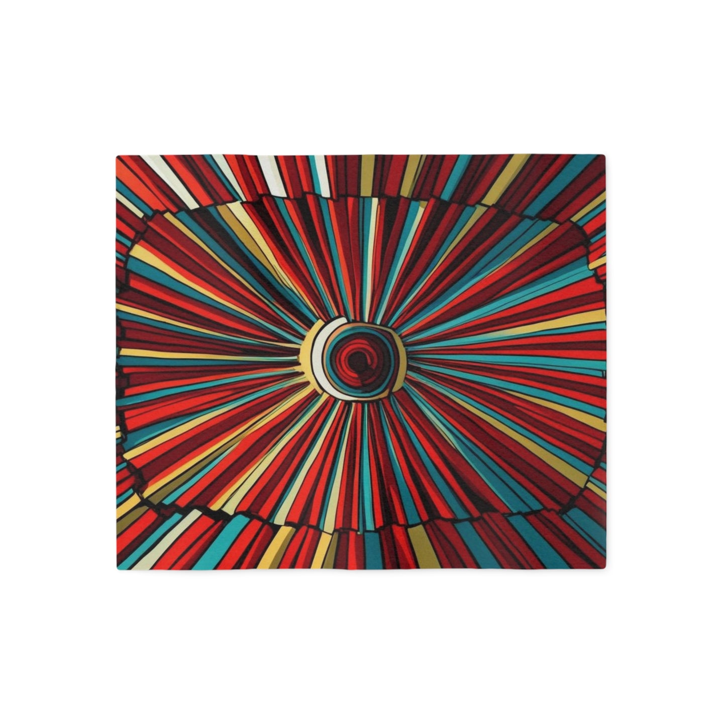 Optical Illusion Sweatshirt Blanket