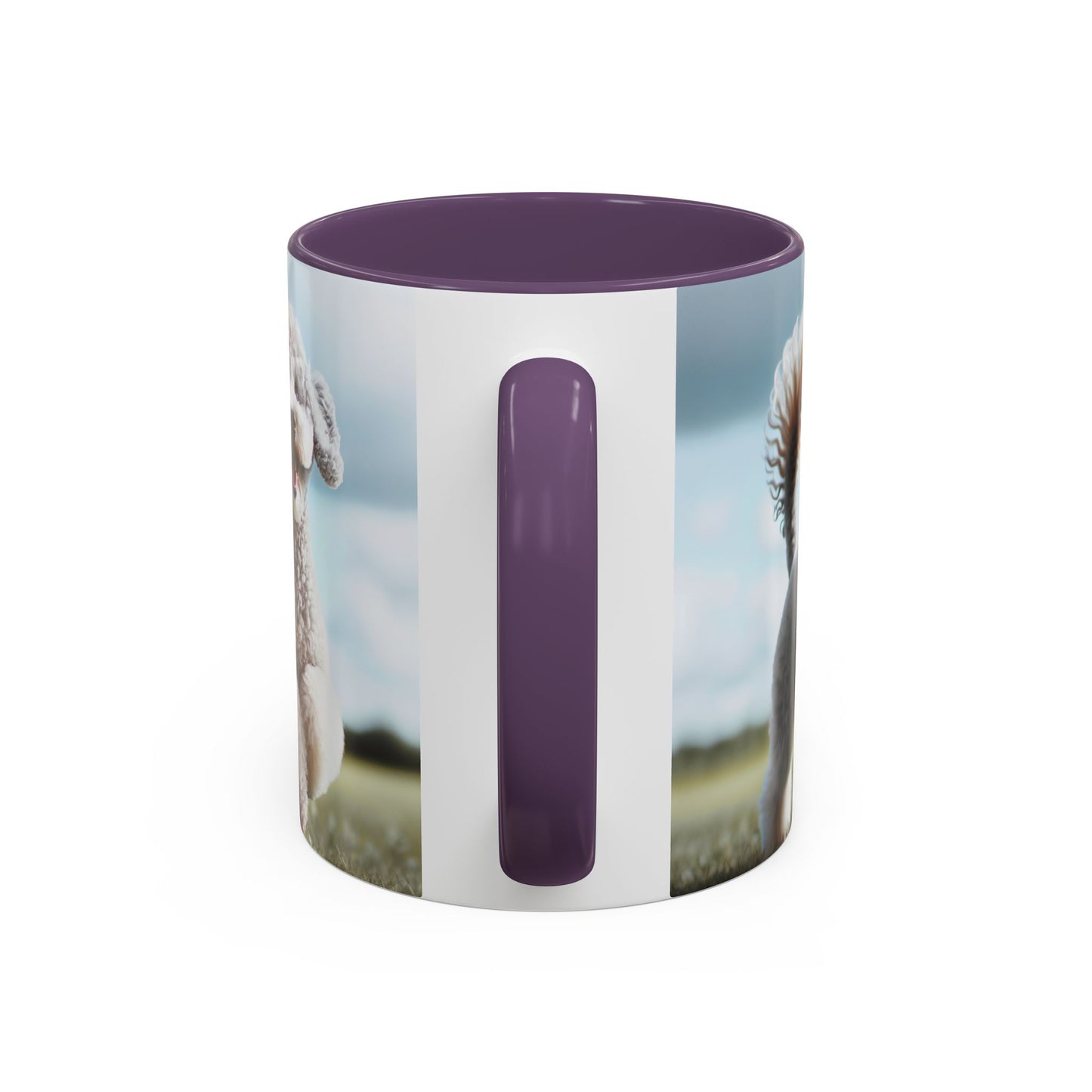 Bedlington Terrier Accent Coffee Mug - Perfect Gift for Dog Lovers