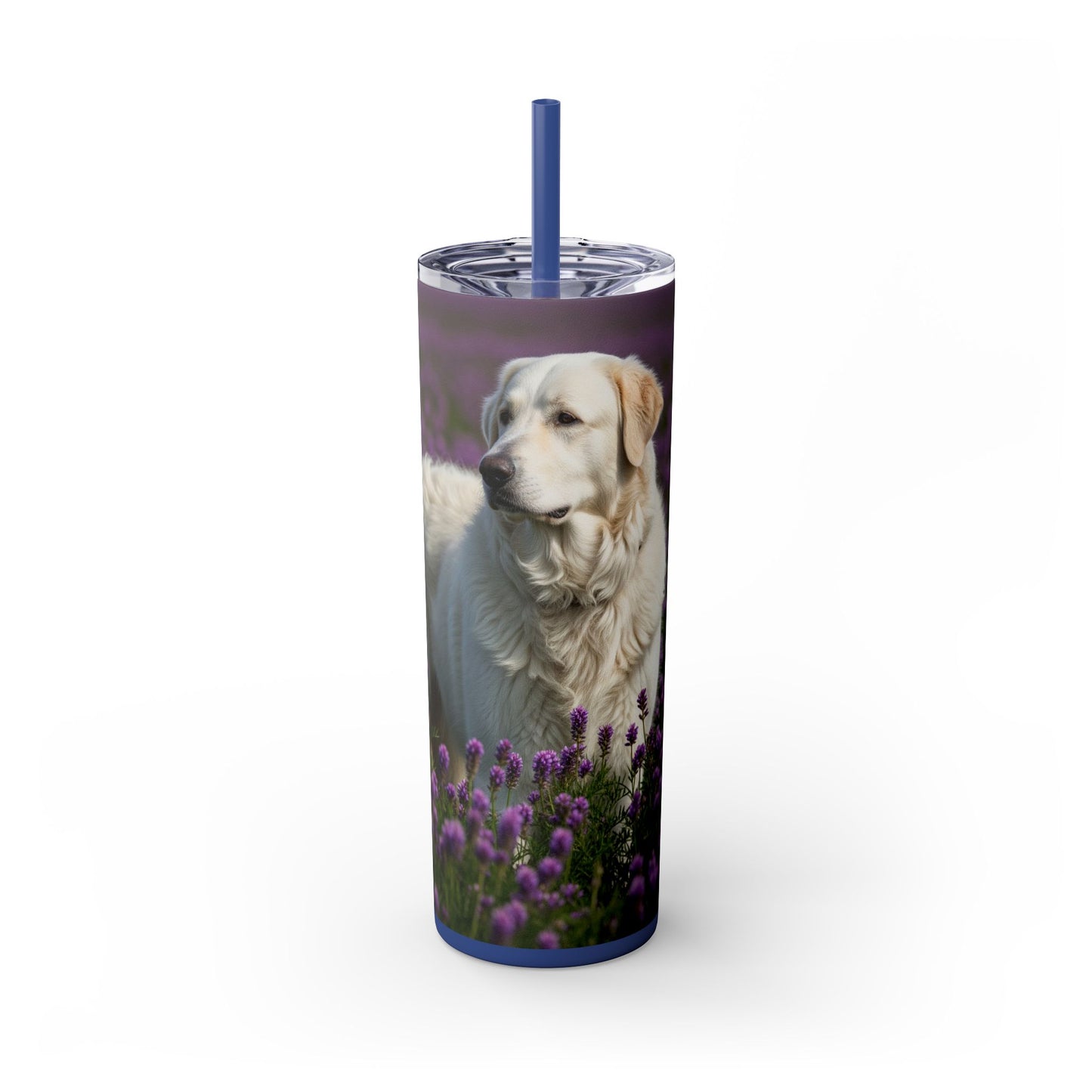 Kuvasz Tumbler with Straw, 20oz