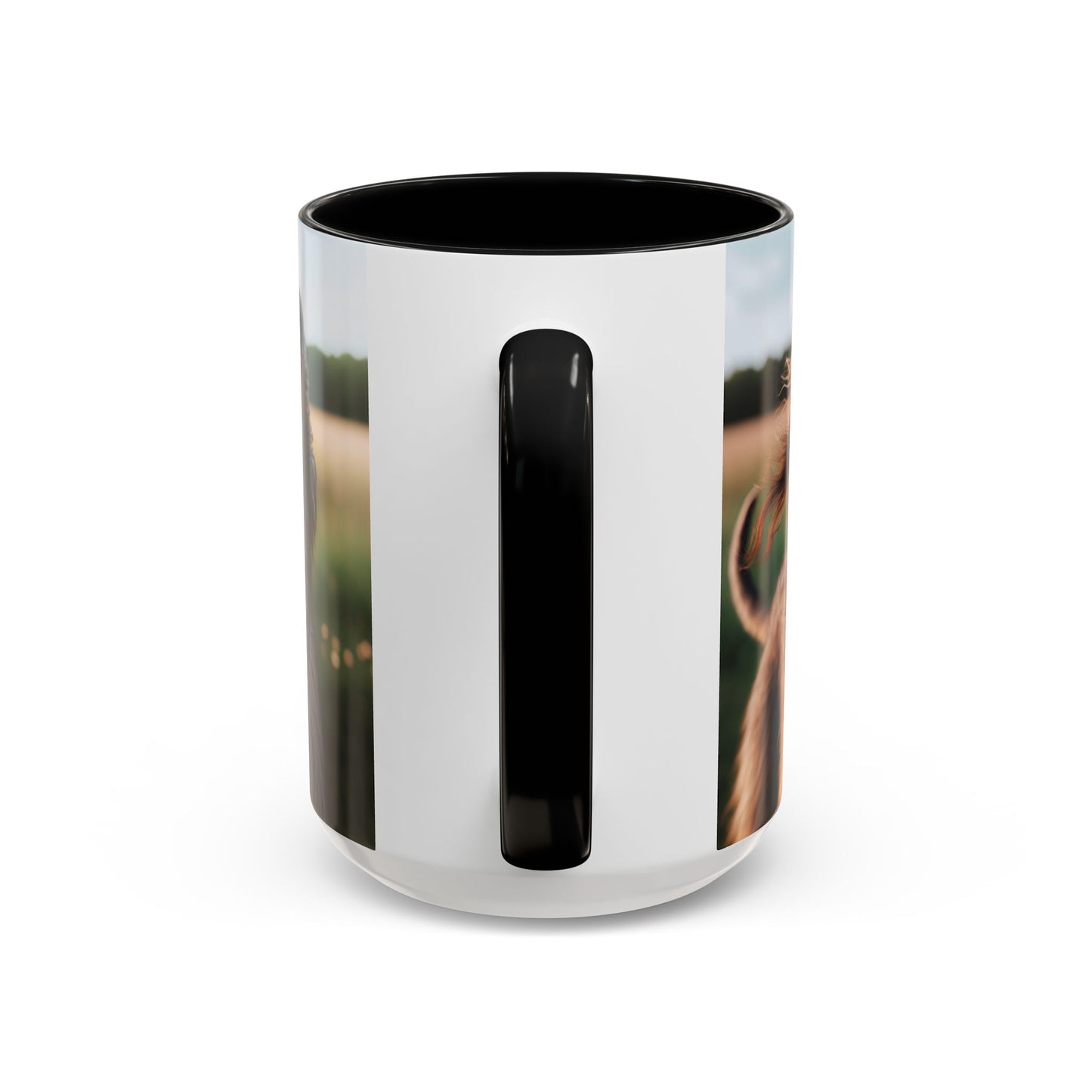 Scottish Deerhound Accent Coffee Mug - Perfect Gift for Dog Lovers