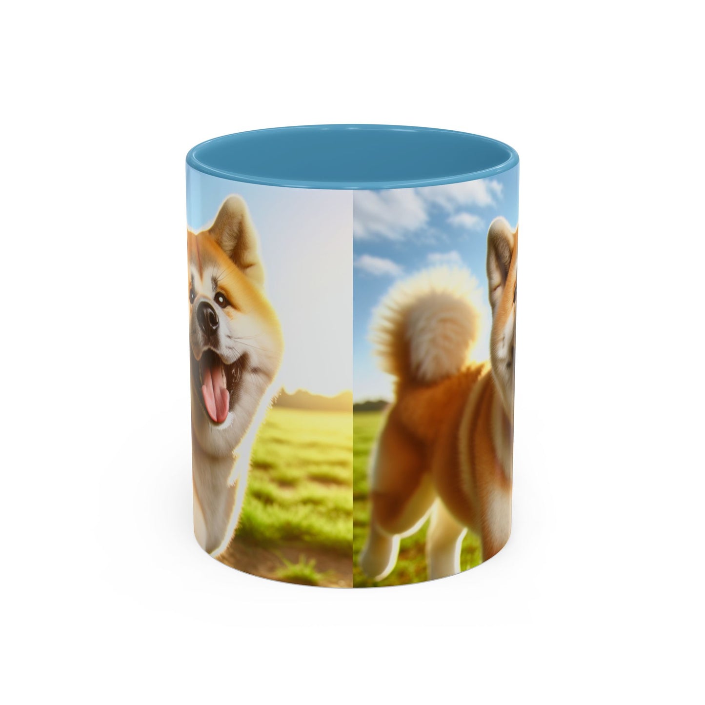 Akita Accent Coffee Mug - Perfect Gift for Dog Lovers
