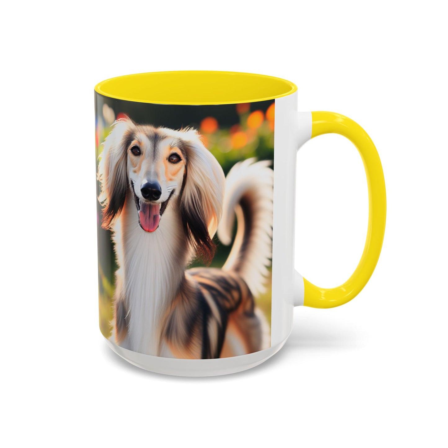 Saluki Accent Coffee Mug - Perfect Gift for Dog Lovers